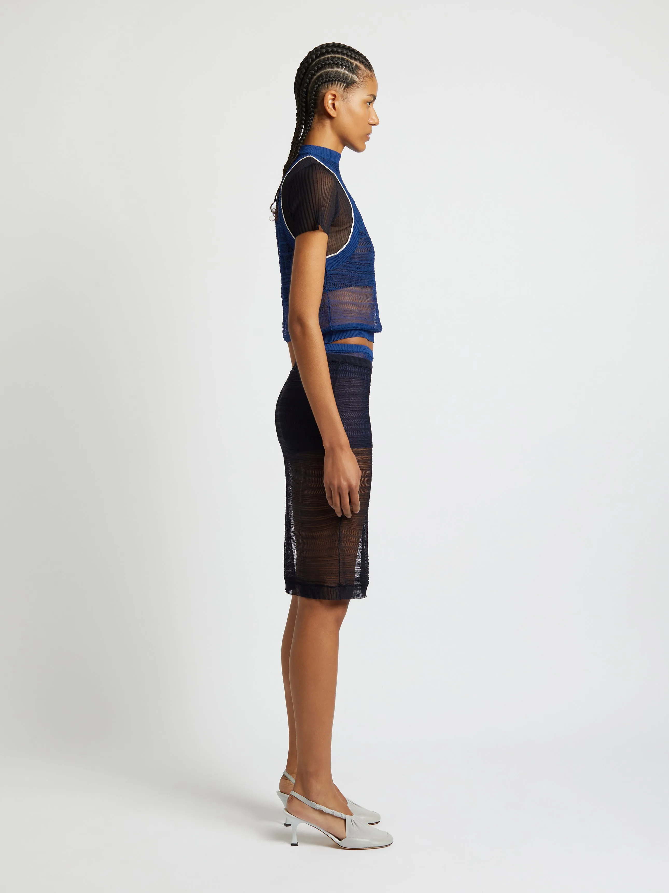 Refraction Knit Duo Skirt sold by Christopher Esber product image thumbnail 3