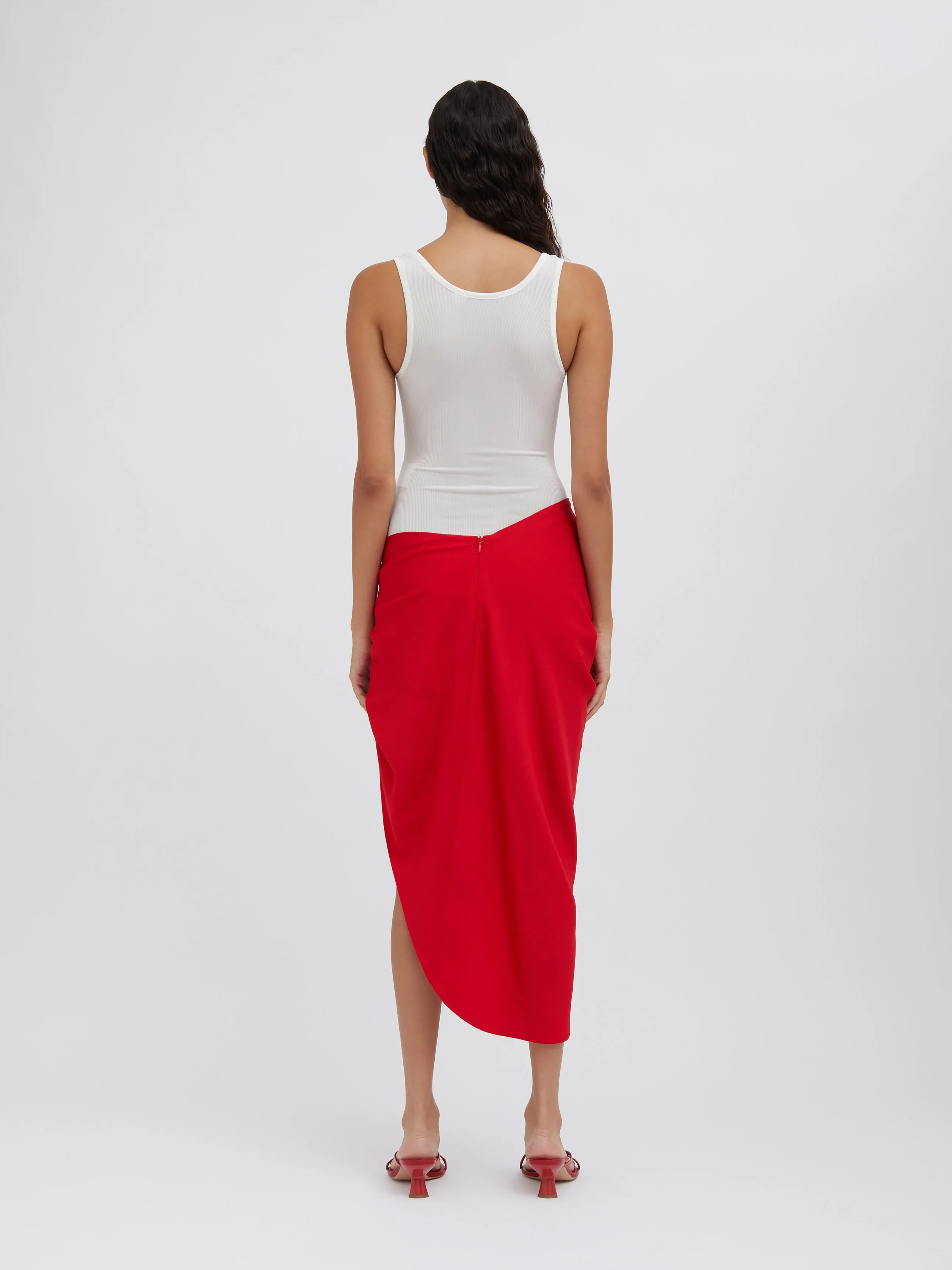 Euripides Ruched Skirt sold by Christopher Esber product image thumbnail 5