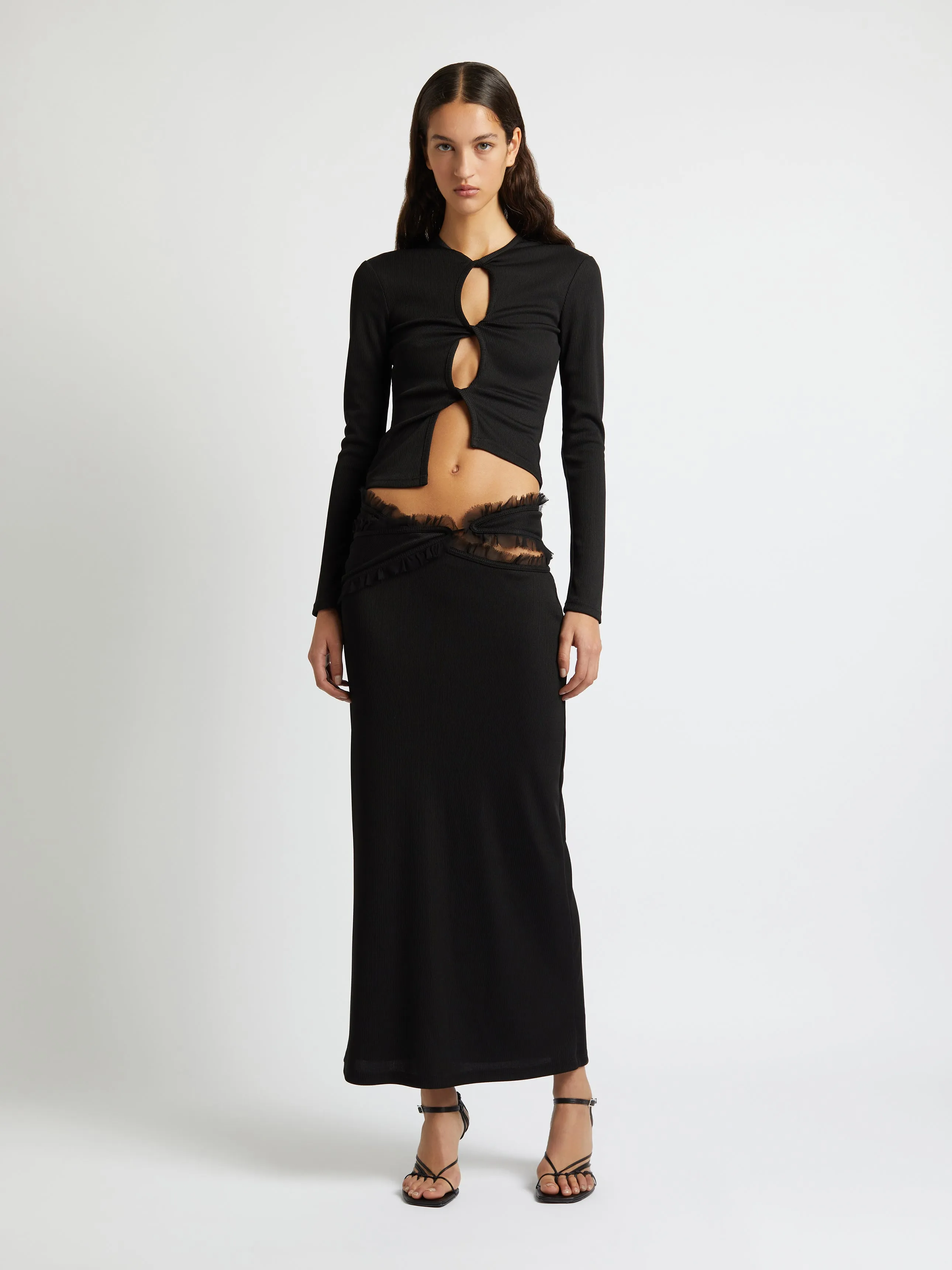 Carina Interlinked Long Skirt sold by Christopher Esber product image thumbnail 5