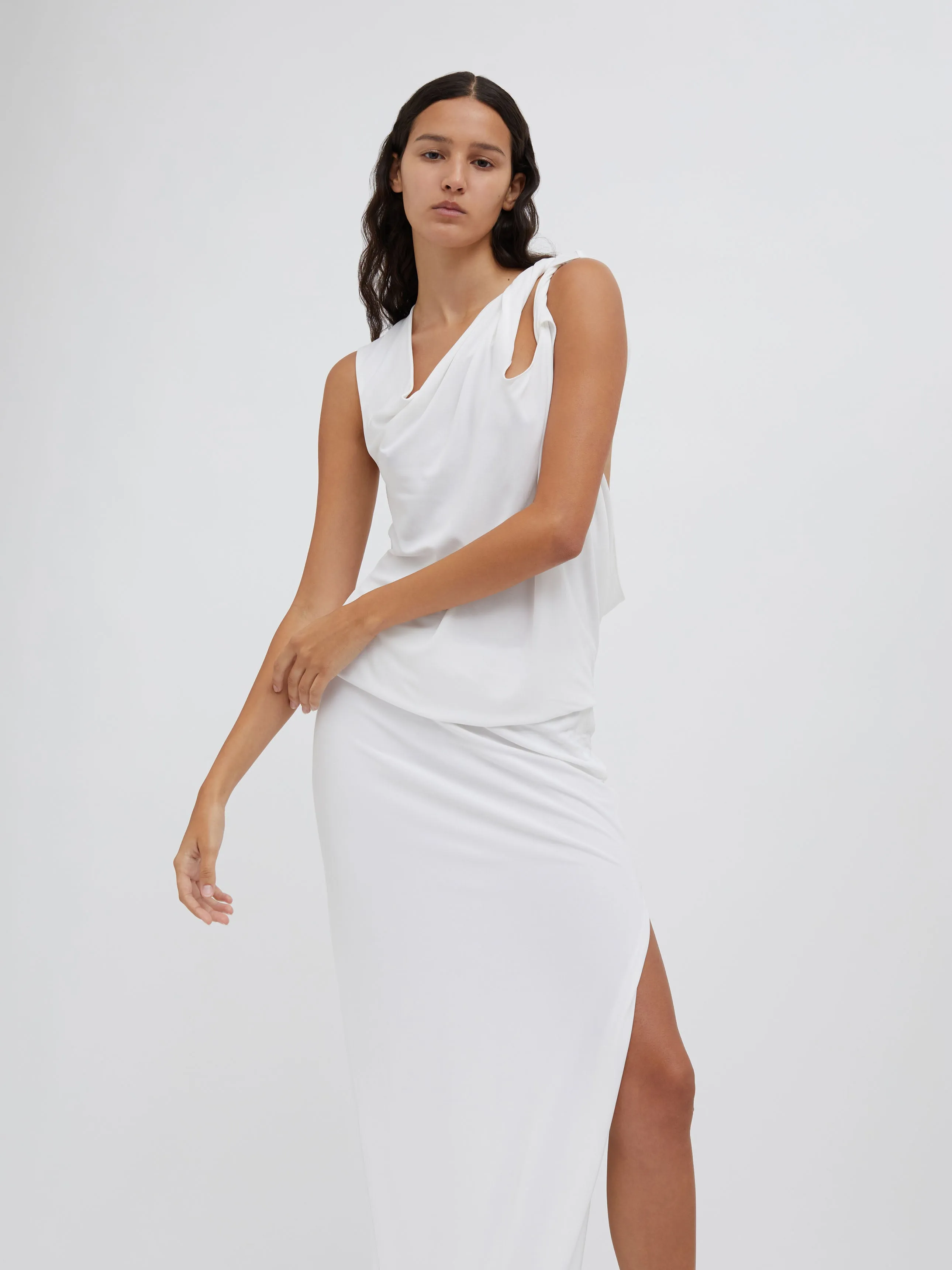 Ravelled Jersey Dress sold by Christopher Esber product image thumbnail 3