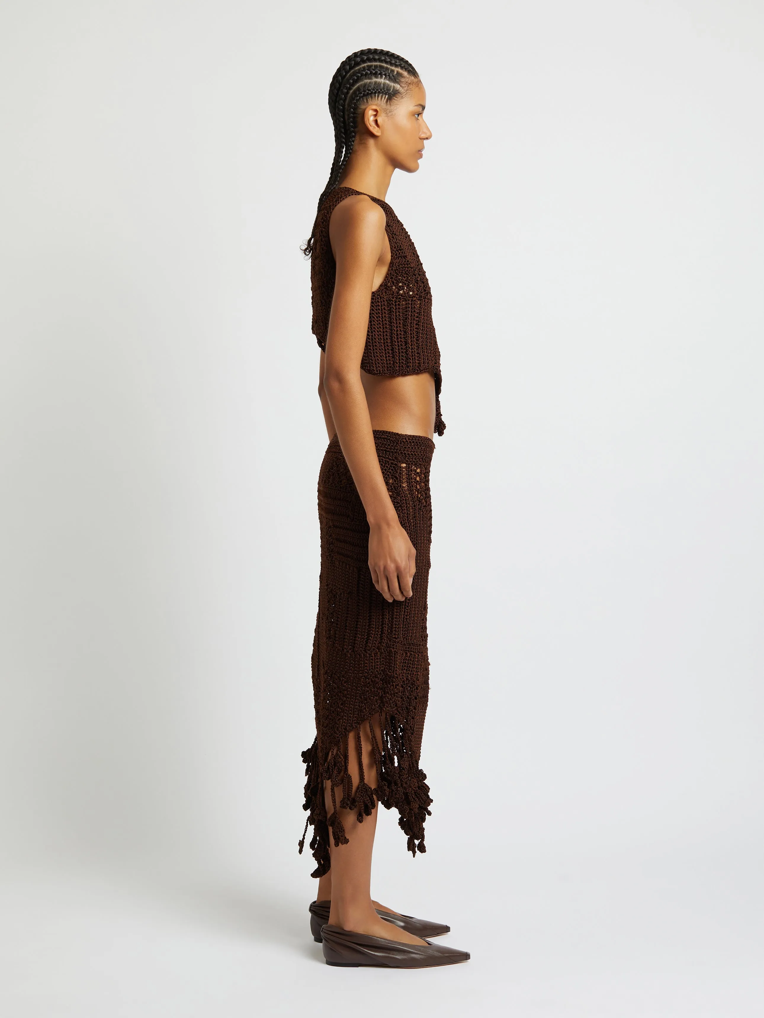 Ramener Rope Handknitted Skirt sold by Christopher Esber product image thumbnail 2