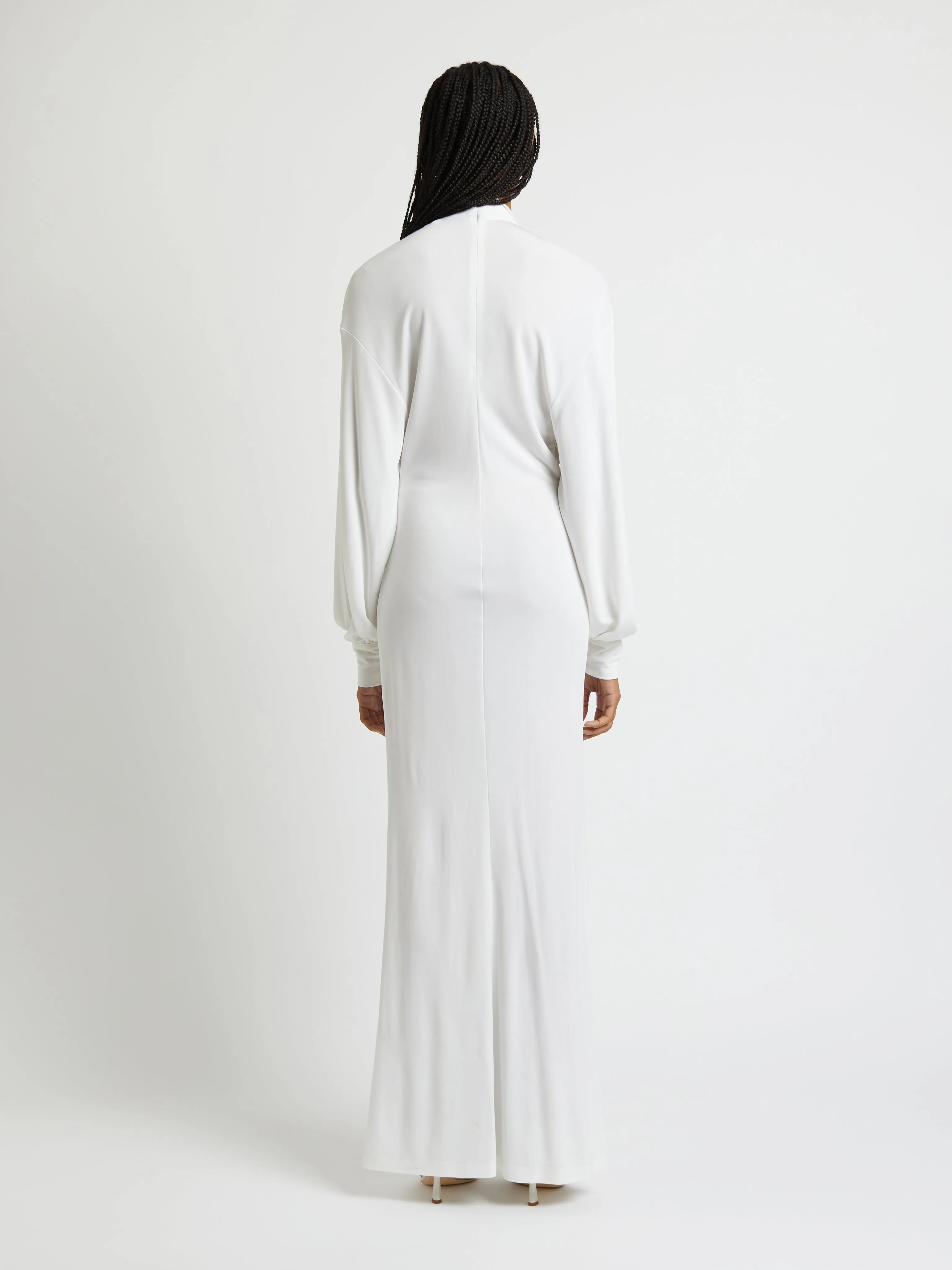 Carved Long Sleeve Split Dress sold by Christopher Esber product image thumbnail 3