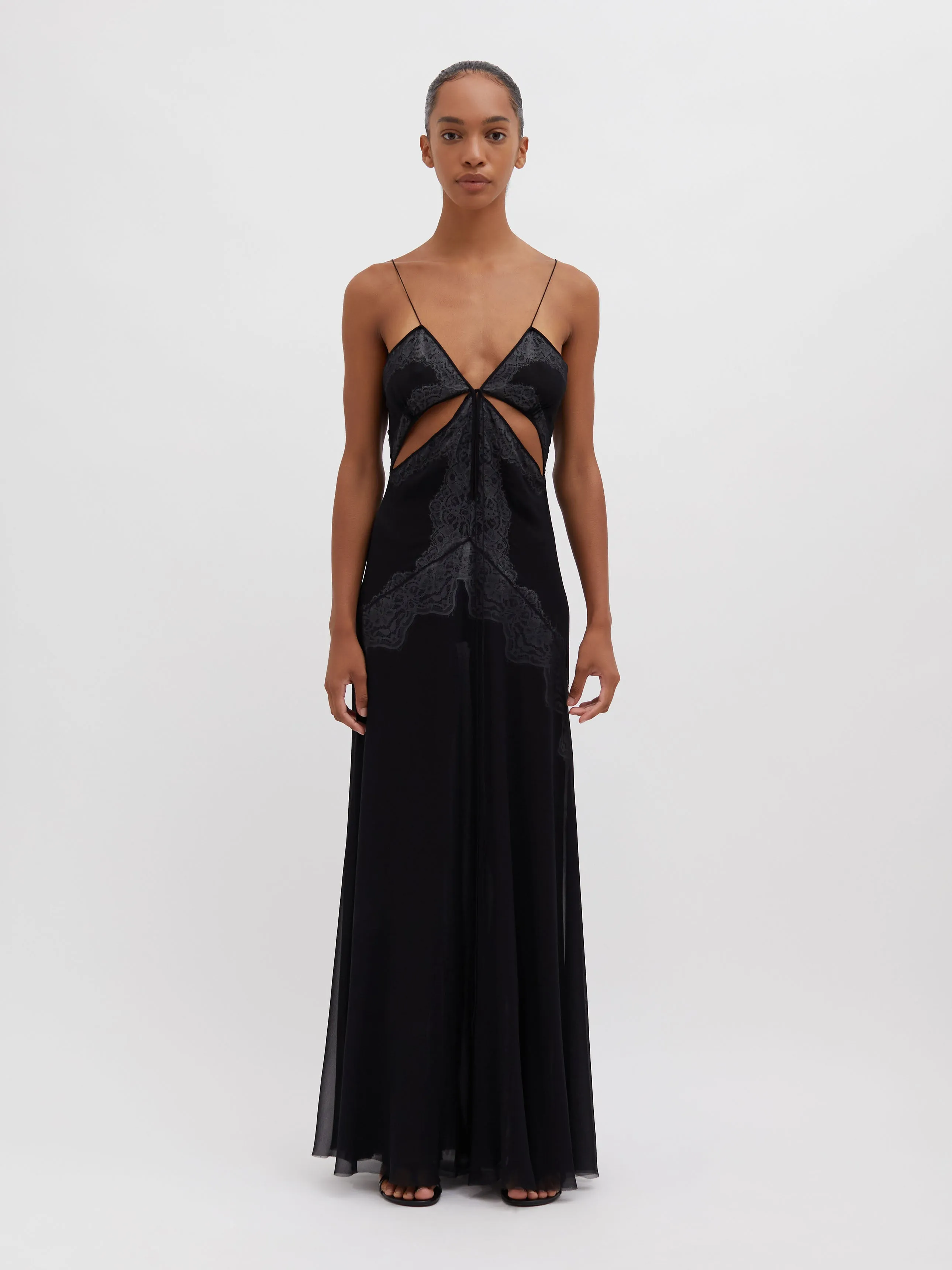 Encased Lace Cami Tank Gown sold by Christopher Esber
