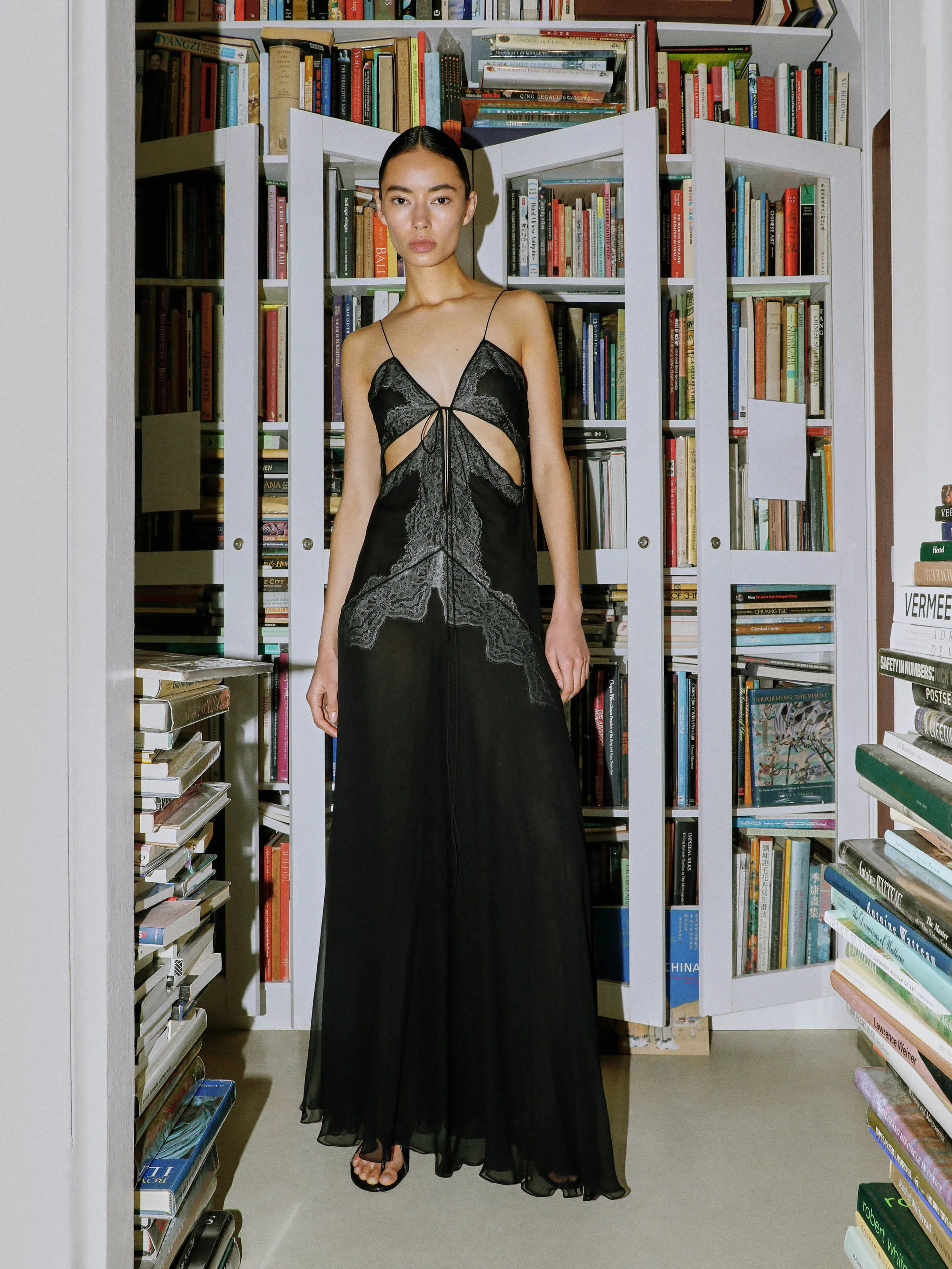 Encased Lace Cami Tank Gown sold by Christopher Esber product image thumbnail 2