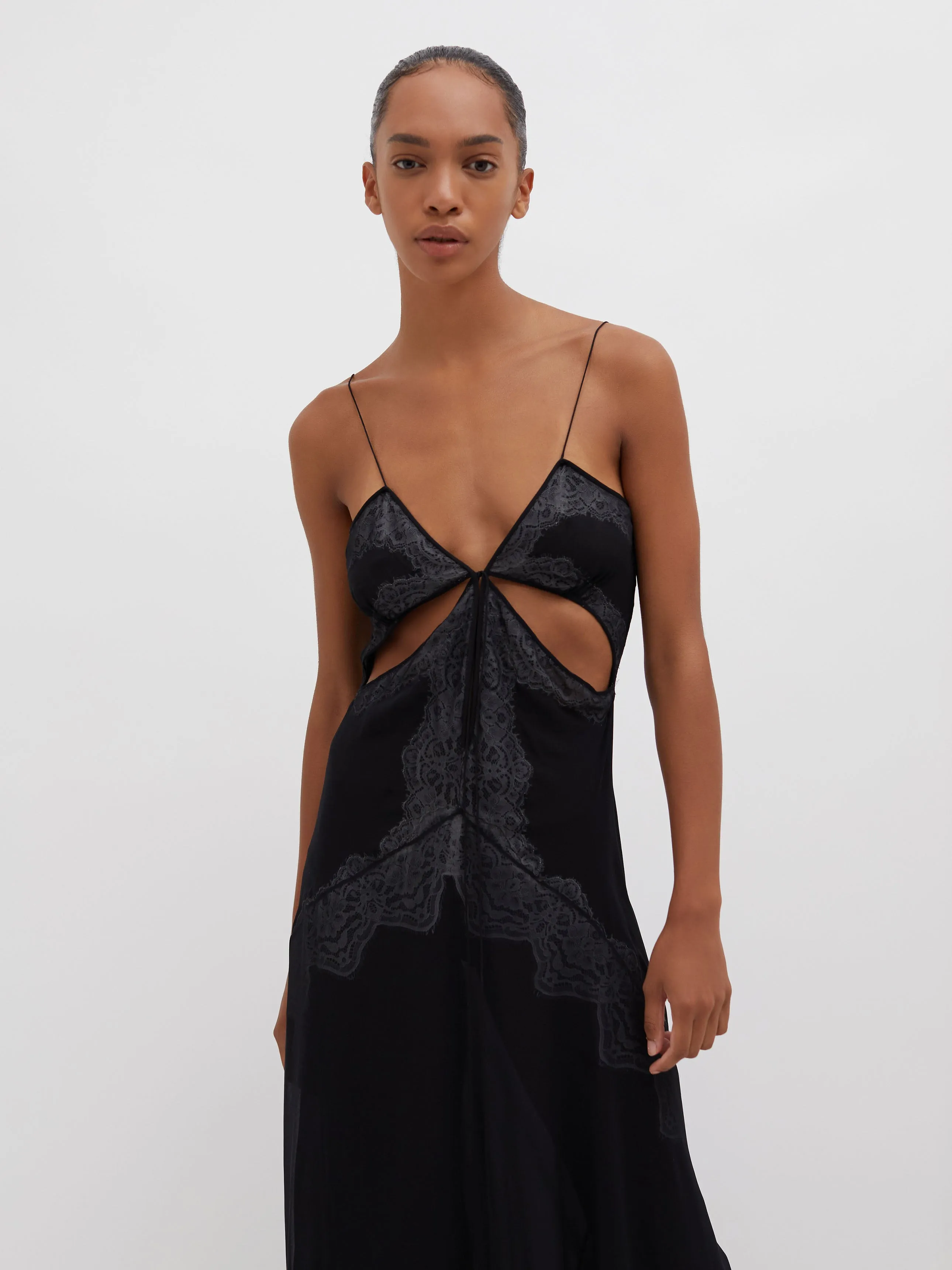 Encased Lace Cami Tank Gown sold by Christopher Esber product image thumbnail 2