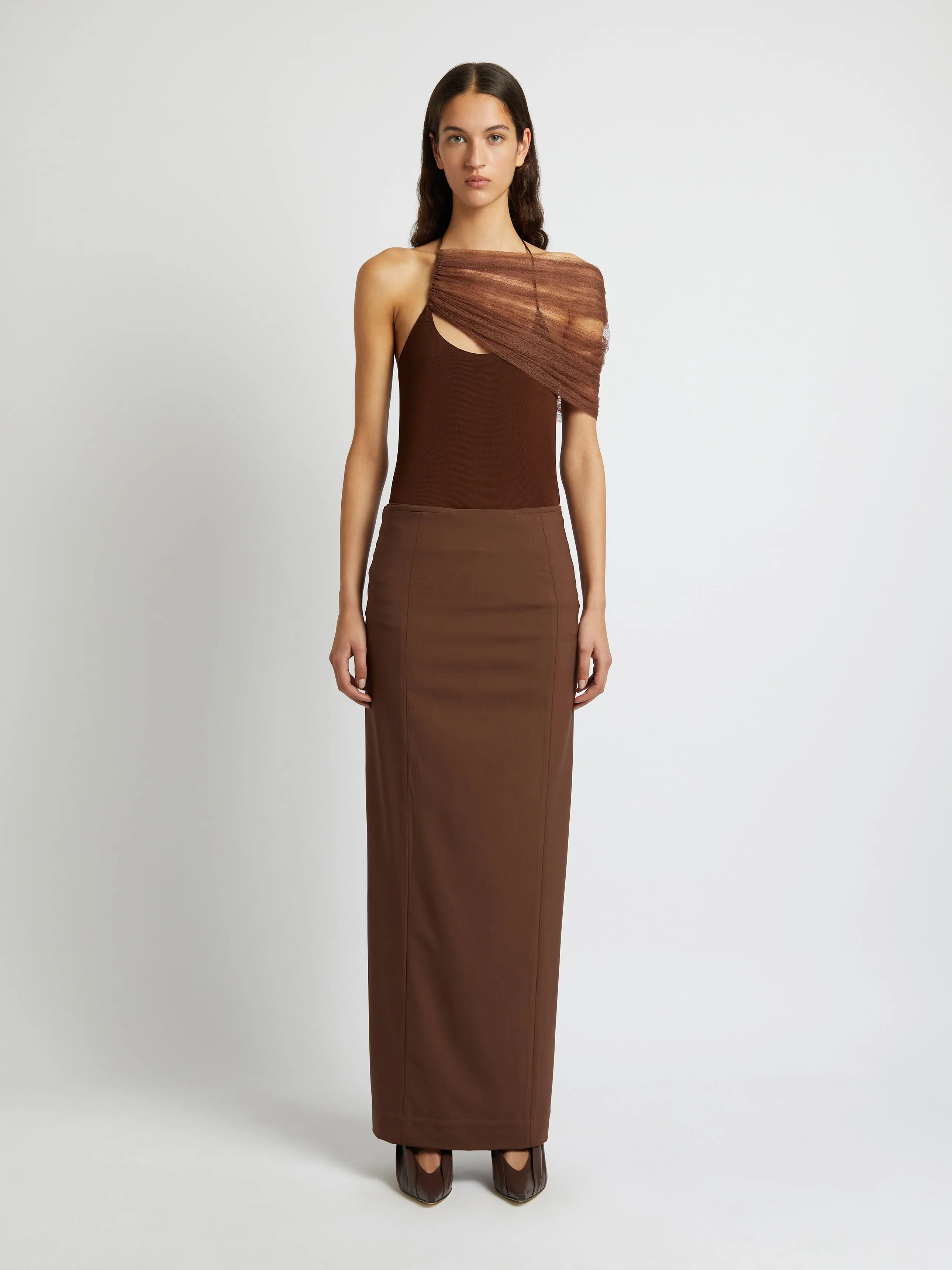 Vapor Lace Shawl Tank sold by Christopher Esber product image thumbnail 2