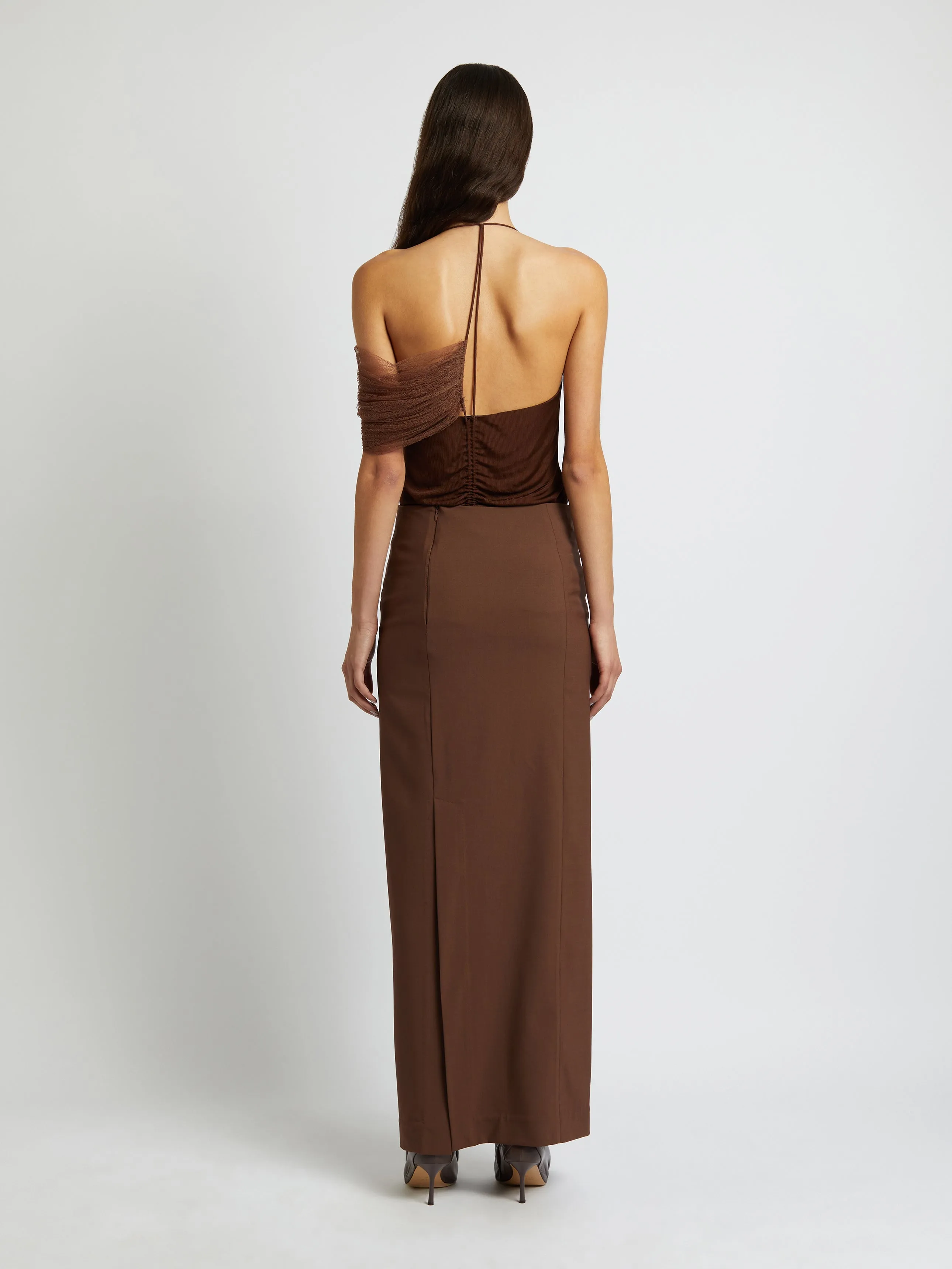 Vapor Lace Shawl Tank sold by Christopher Esber product image thumbnail 4