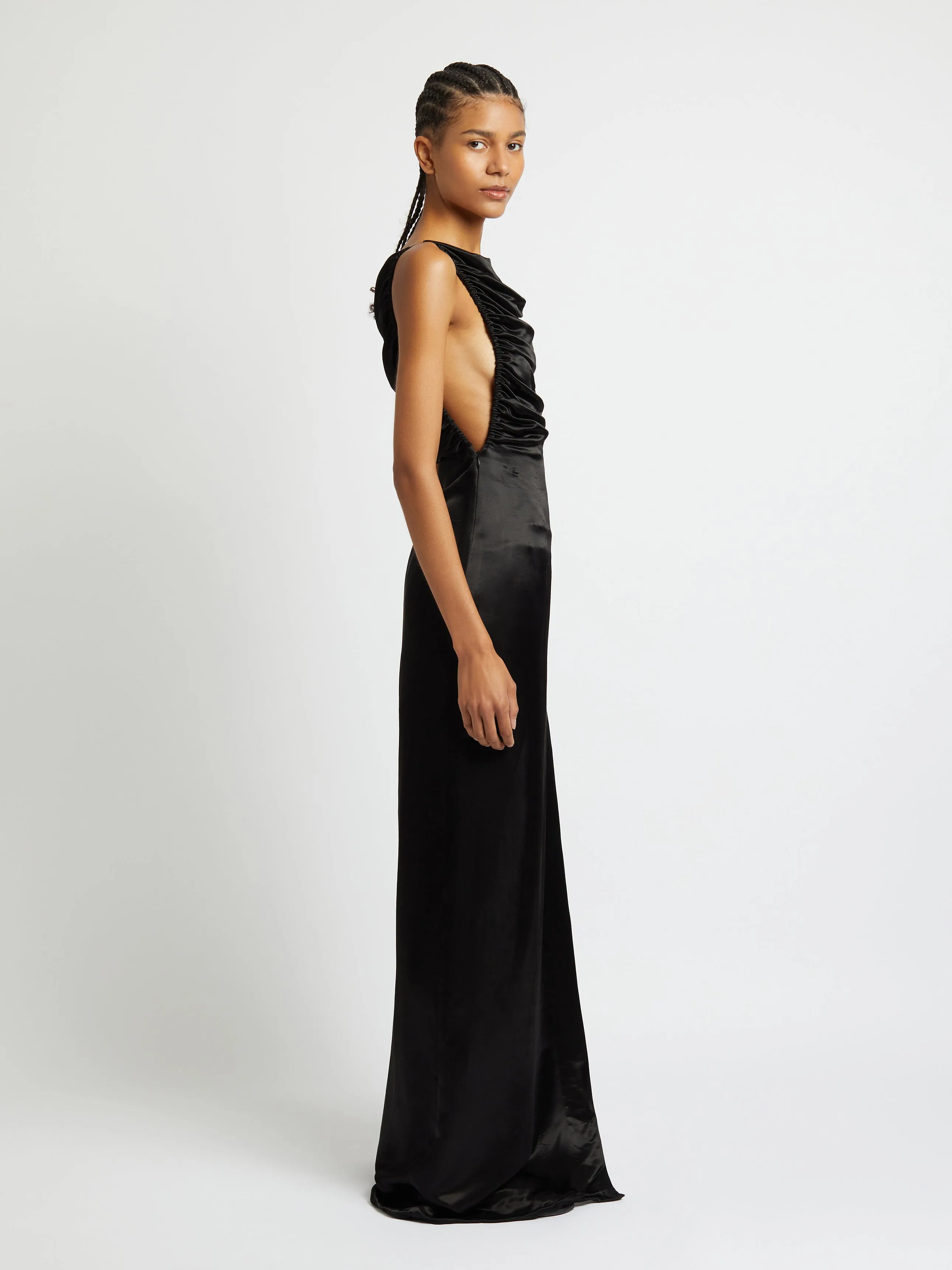 Palladium Side Split Dress sold by Christopher Esber product image thumbnail 4