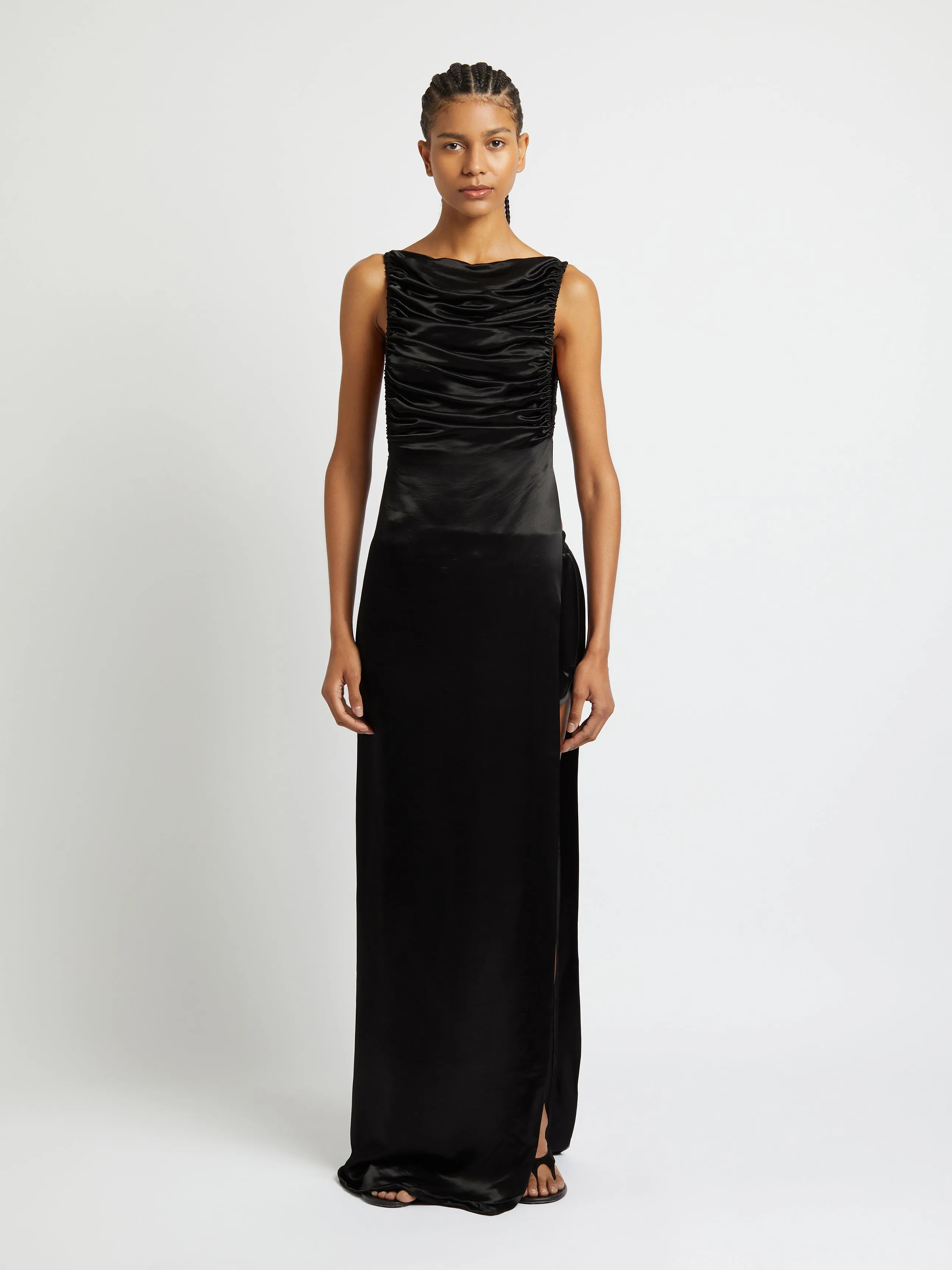 Palladium Side Split Dress sold by Christopher Esber product image thumbnail 2