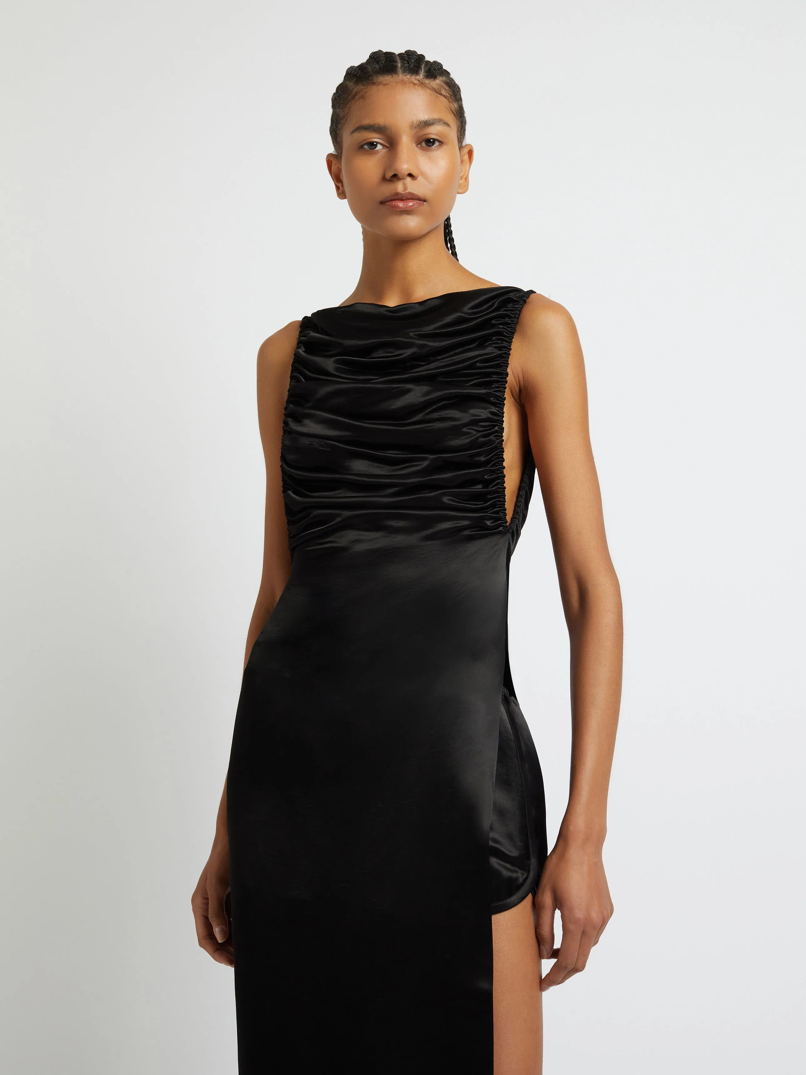 Palladium Side Split Dress sold by Christopher Esber product image thumbnail 3