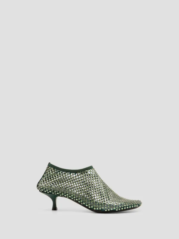 Minette Crystal Micro Heel sold by Christopher Esber