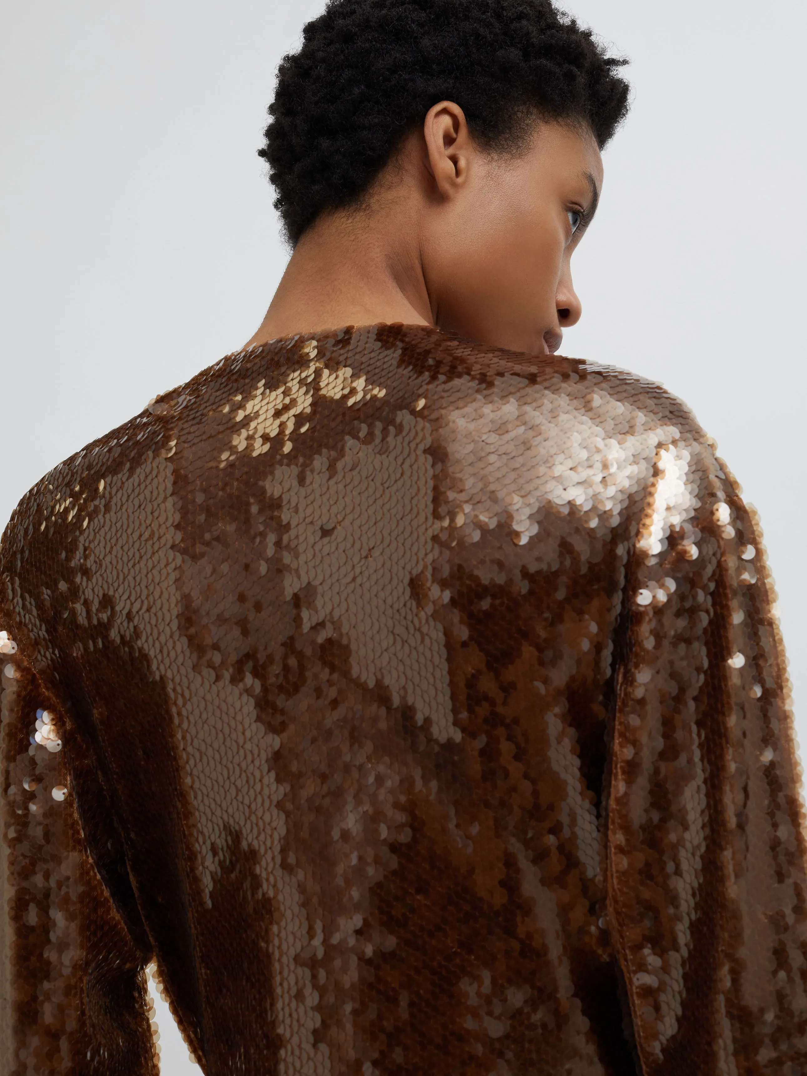 Lucent Sequin Triquetra Dress sold by Christopher Esber product image thumbnail 4