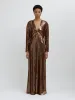 Lucent Sequin Triquetra Dress sold by Christopher Esber