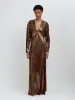 Lucent Sequin Triquetra Dress sold by Christopher Esber