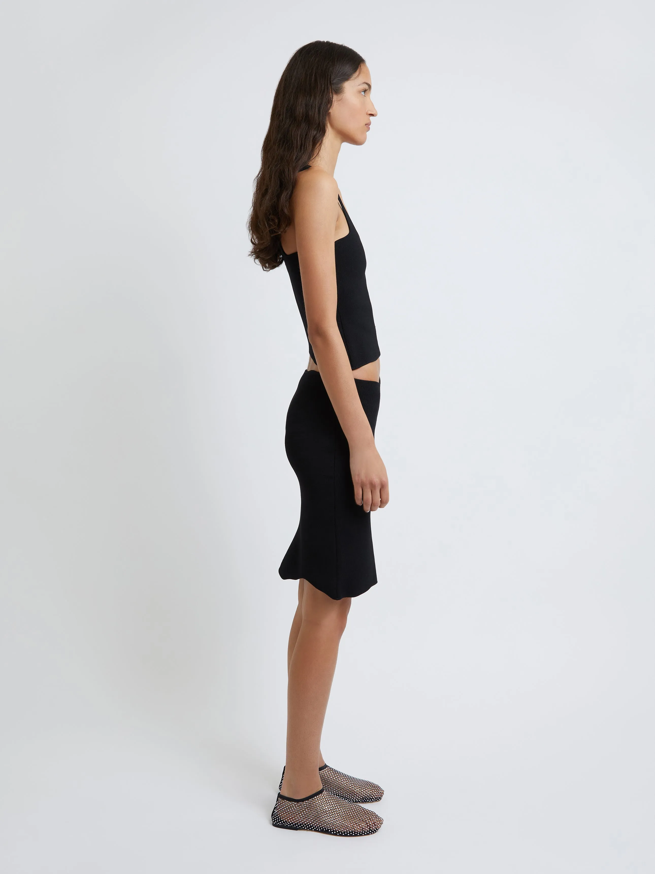 Encircled Edge Rib Skirt sold by Christopher Esber product image thumbnail 2