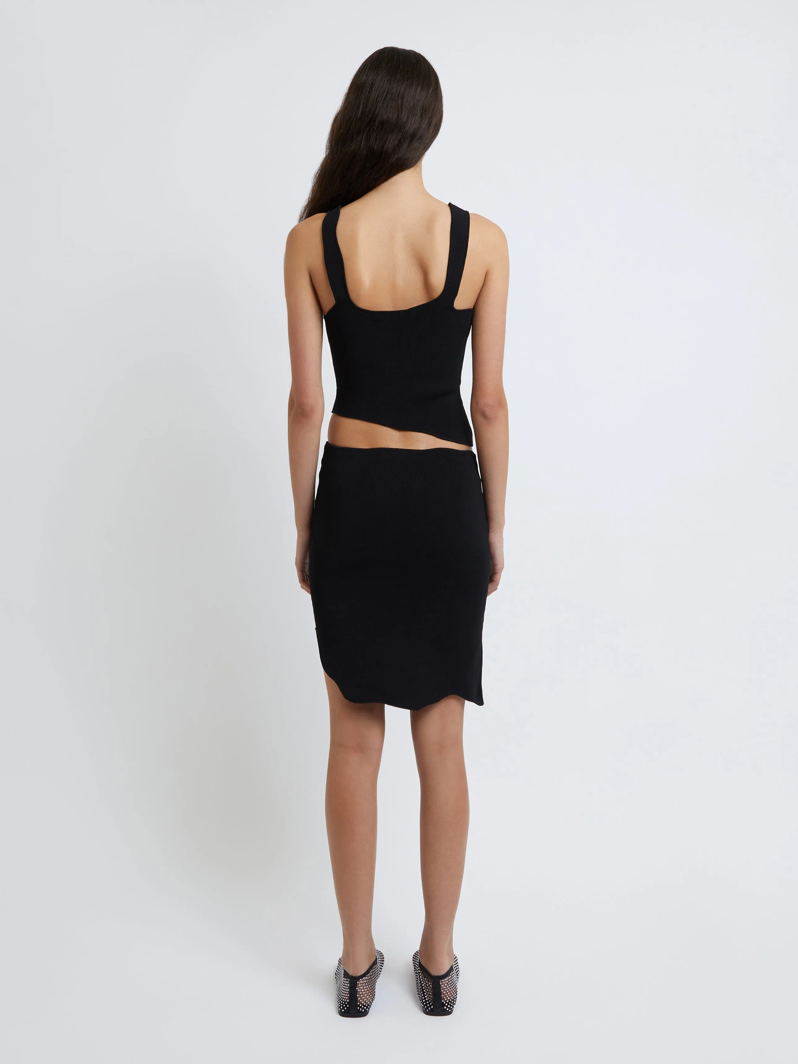 Encircled Edge Rib Skirt sold by Christopher Esber product image thumbnail 3