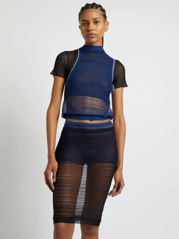 Refraction Knit Duo Top sold by Christopher Esber