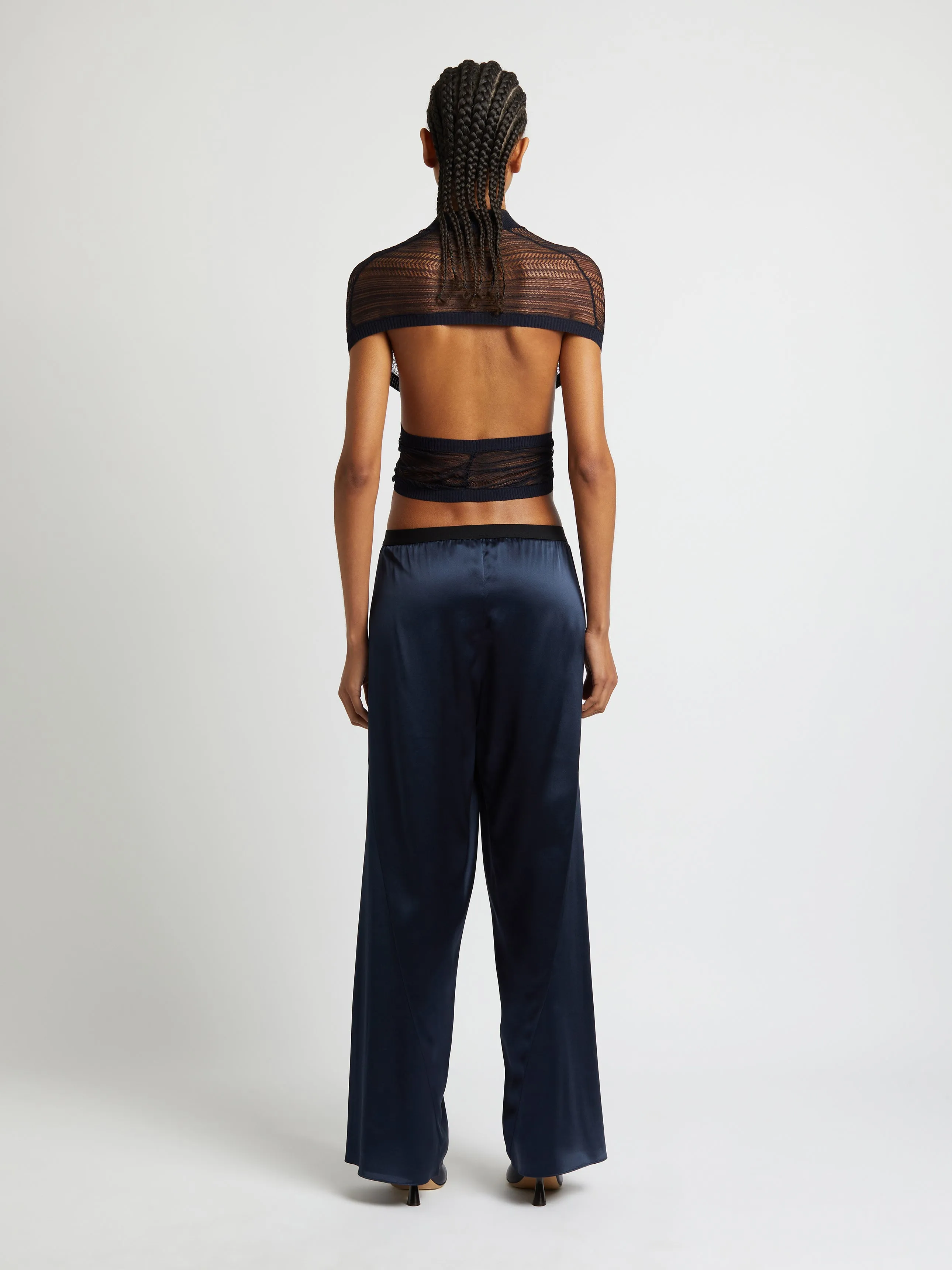 Silk Bias Trouser sold by Christopher Esber product image thumbnail 4