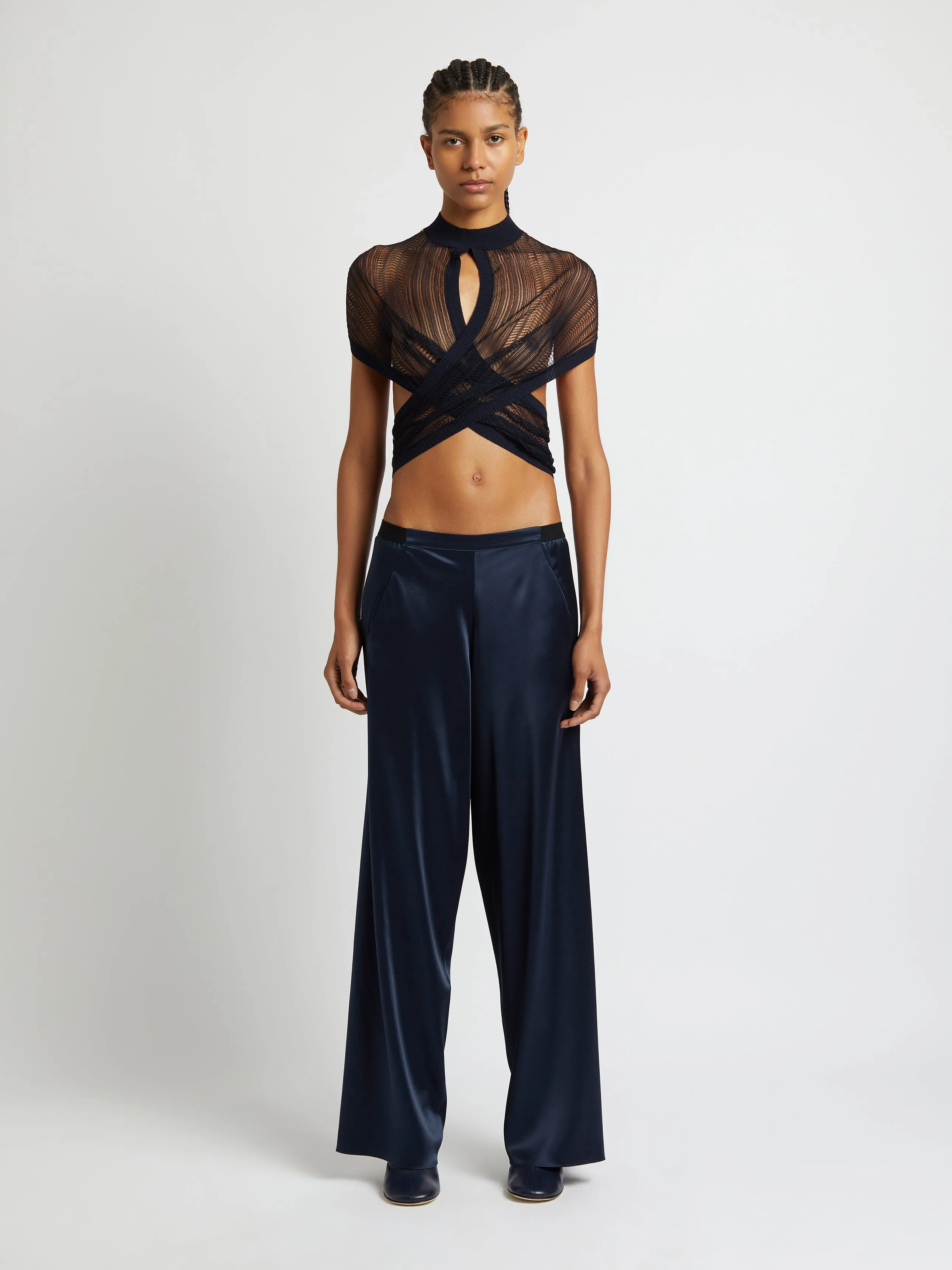 Silk Bias Trouser sold by Christopher Esber