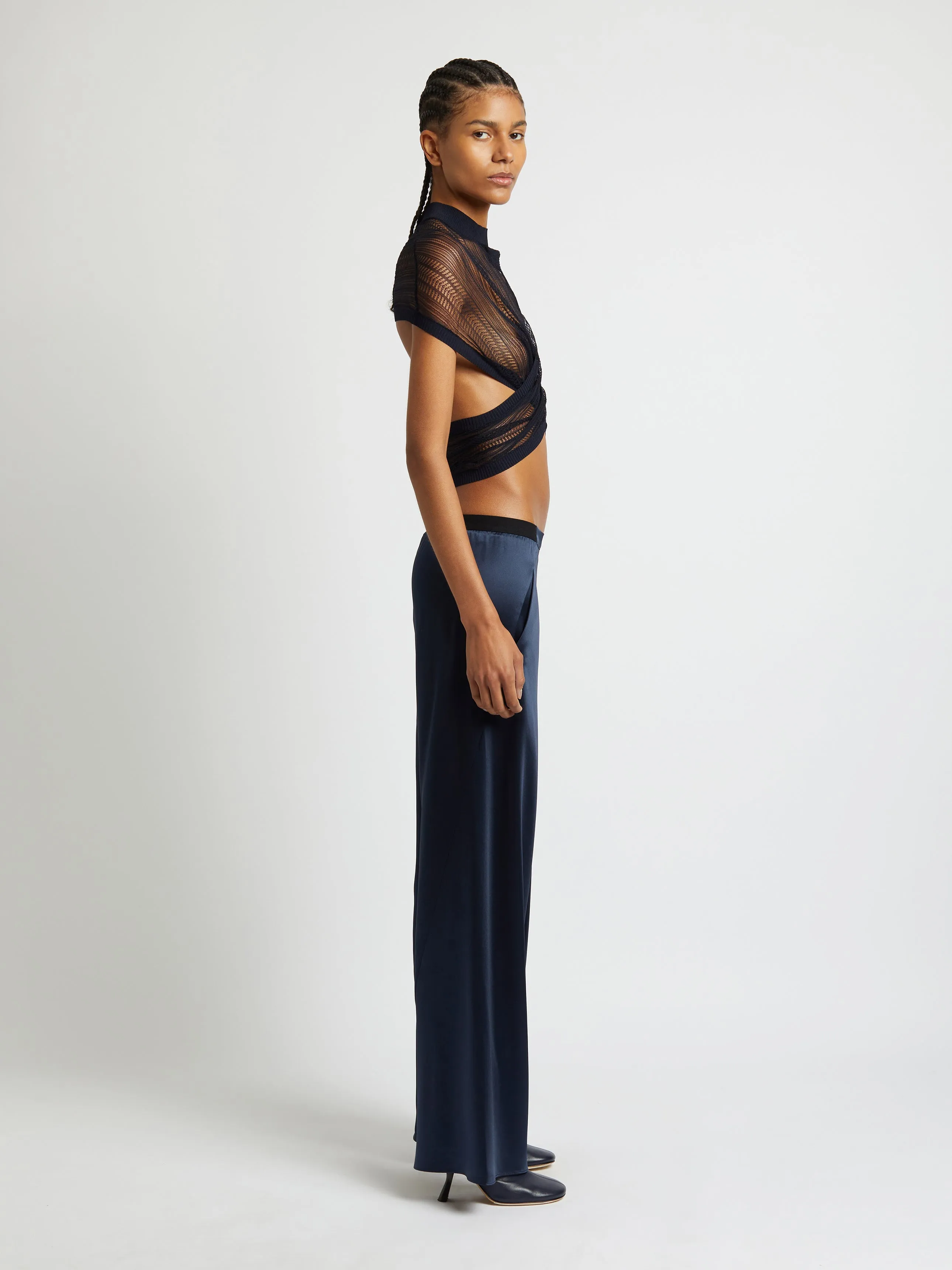 Silk Bias Trouser sold by Christopher Esber product image thumbnail 2