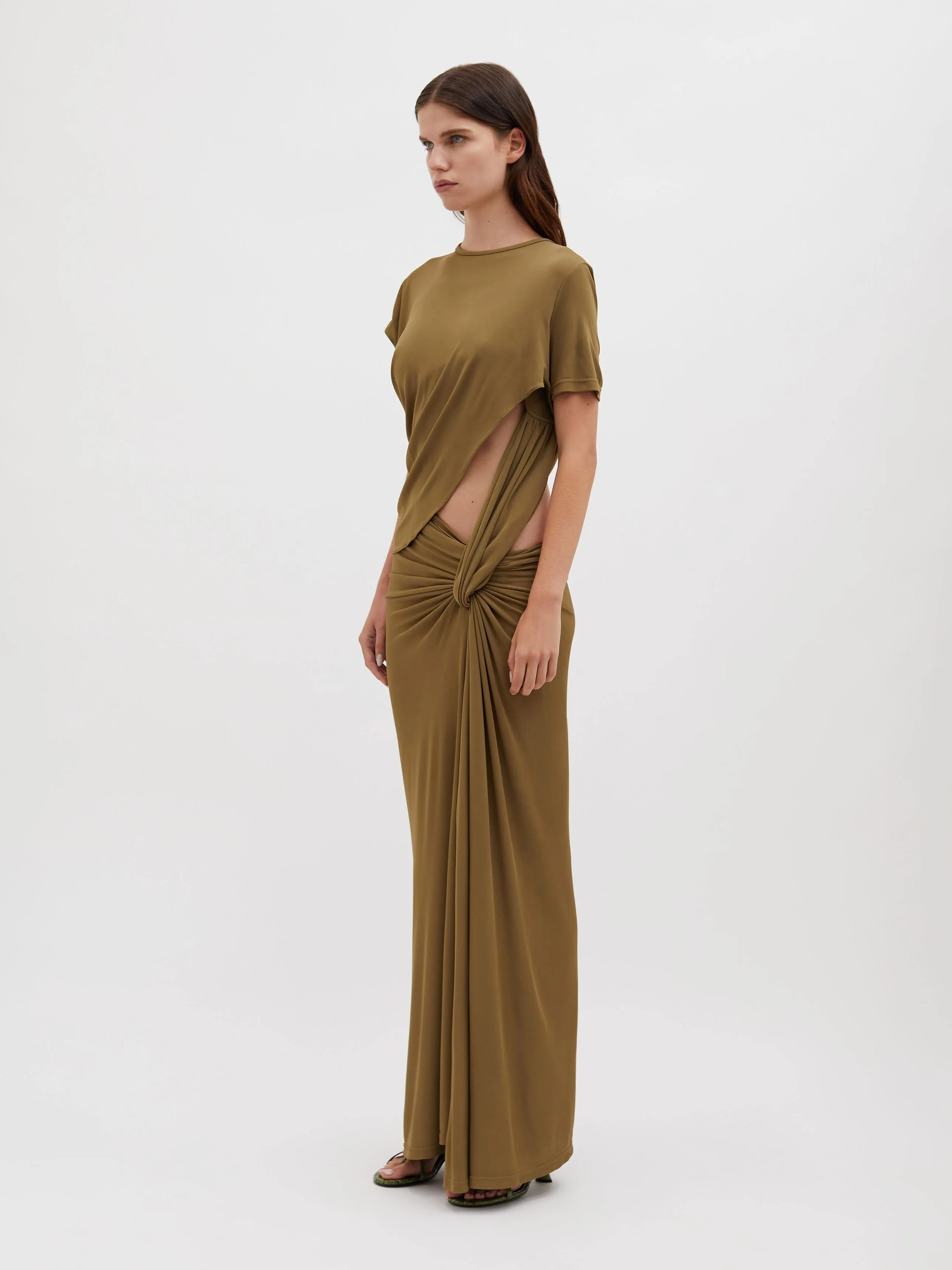 Twisted Lever Tee Dress sold by Christopher Esber product image thumbnail 4