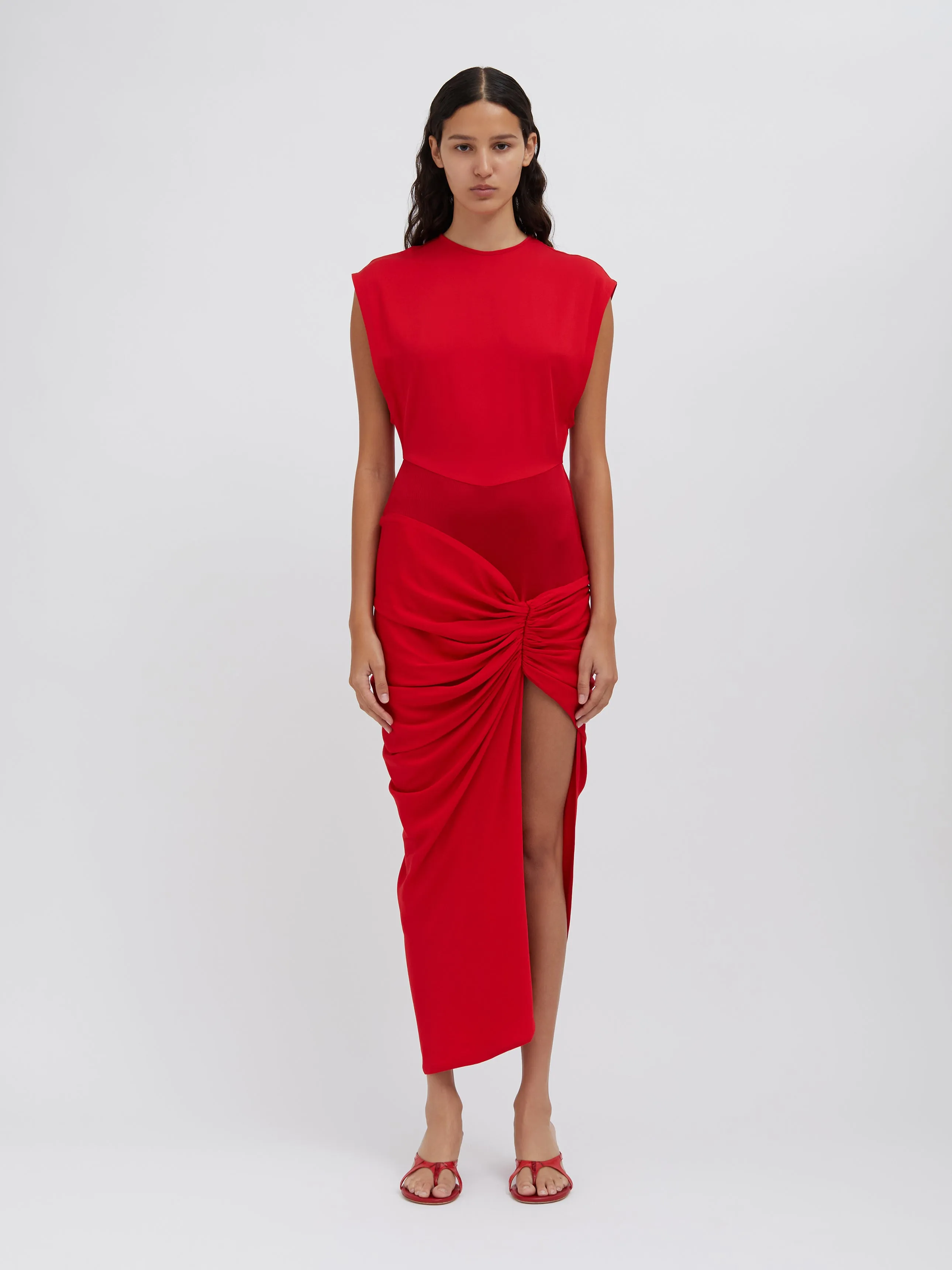 Fusion Ruched Micro Dress sold by Christopher Esber