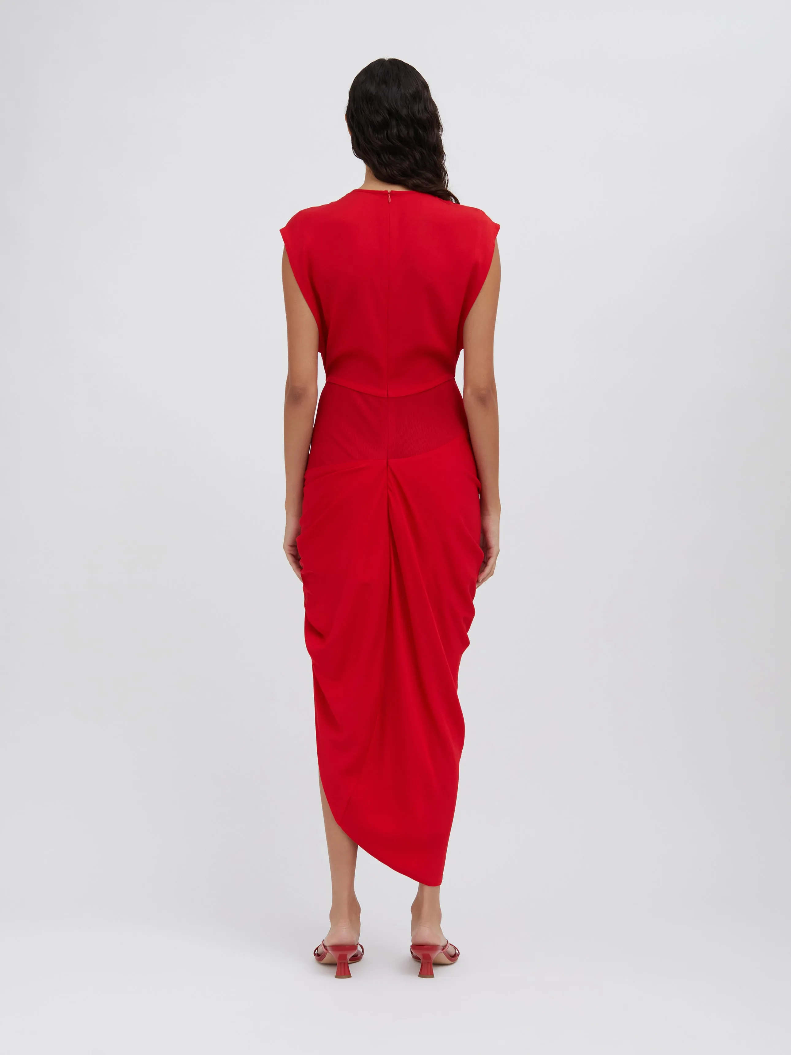 Fusion Ruched Micro Dress sold by Christopher Esber product image thumbnail 5