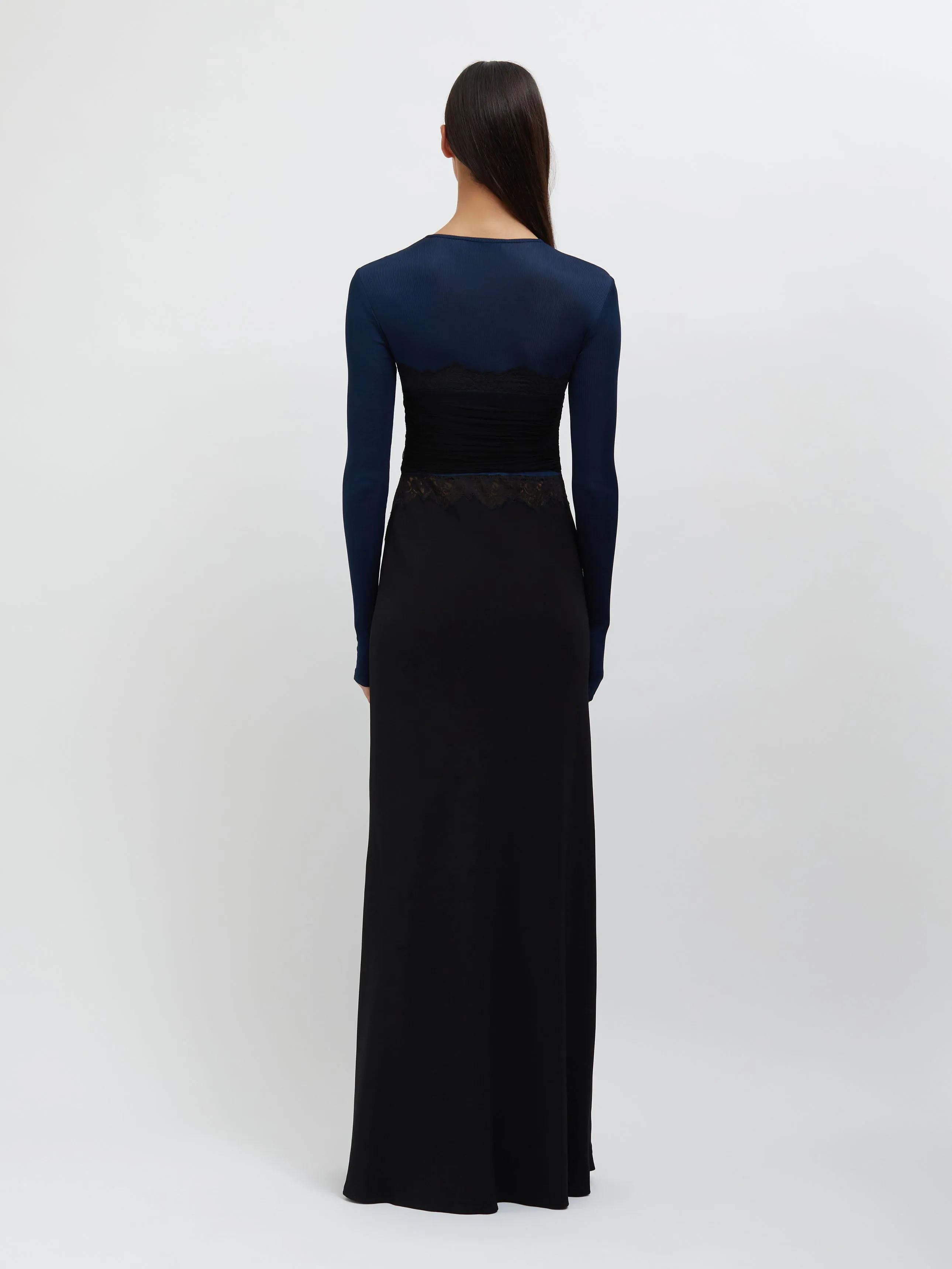 Tulle Overlay Verner Lace Dress sold by Christopher Esber product image thumbnail 5