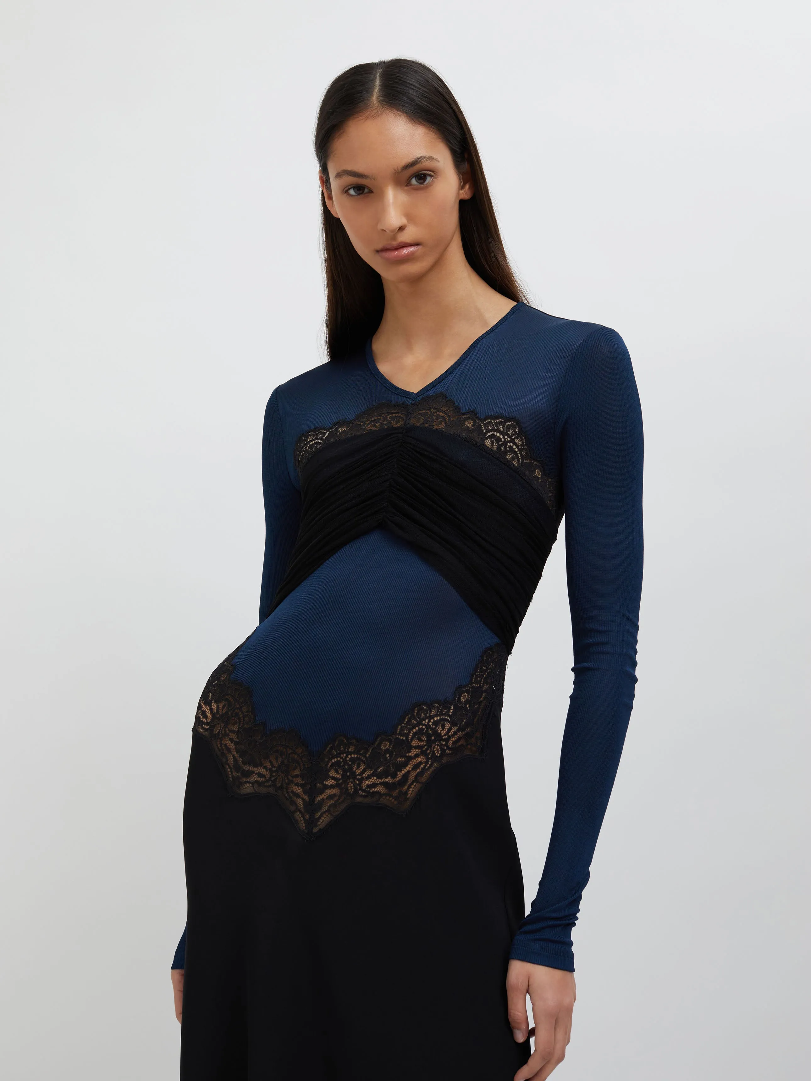 Tulle Overlay Verner Lace Dress sold by Christopher Esber product image thumbnail 4