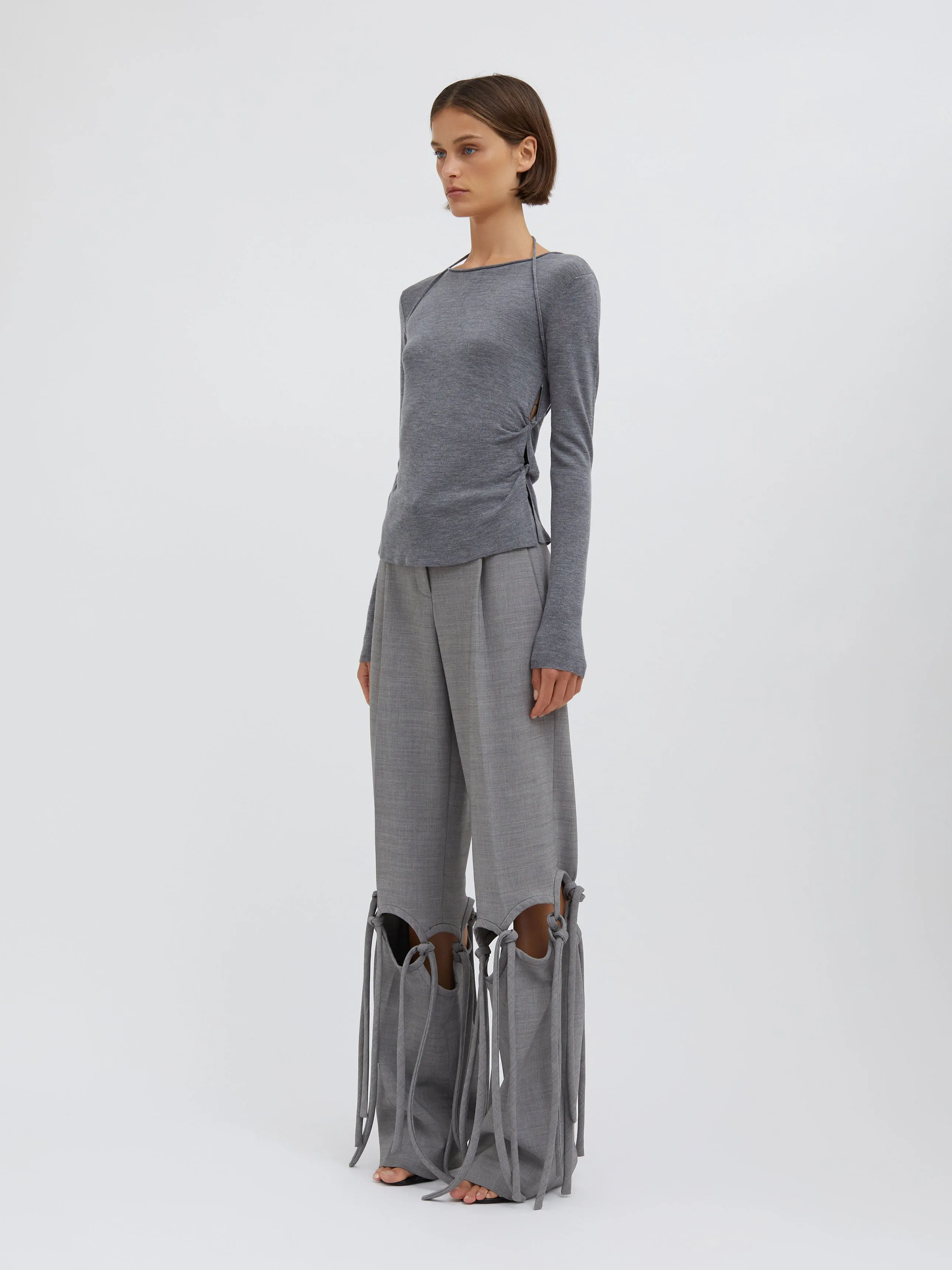 Open Twist Knitted Long Sleeve Top sold by Christopher Esber product image thumbnail 3