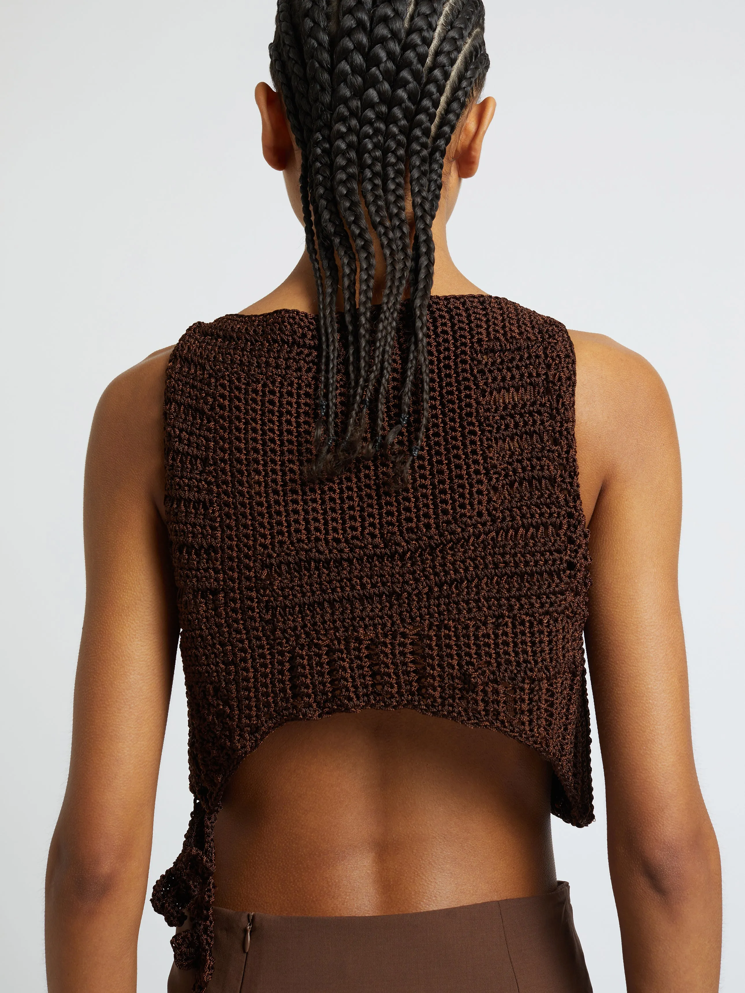 Ramener Rope Handknitted Micro Top sold by Christopher Esber product image thumbnail 5