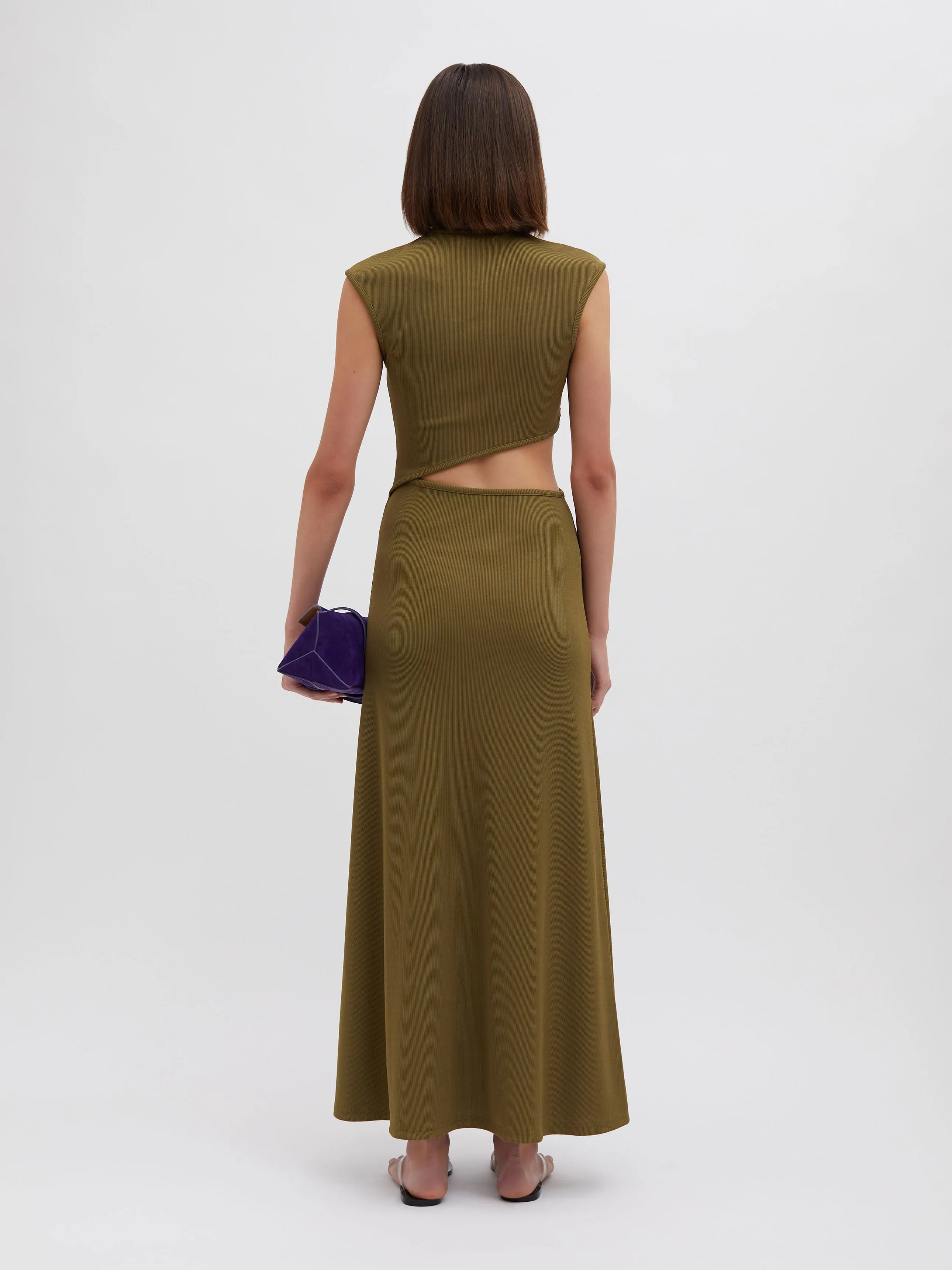 Tri Crystal Stone Tank Dress sold by Christopher Esber product image thumbnail 4