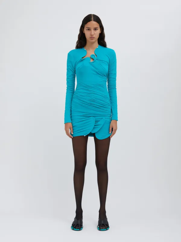 Venus Looped Long Sleeve Dress sold by Christopher Esber