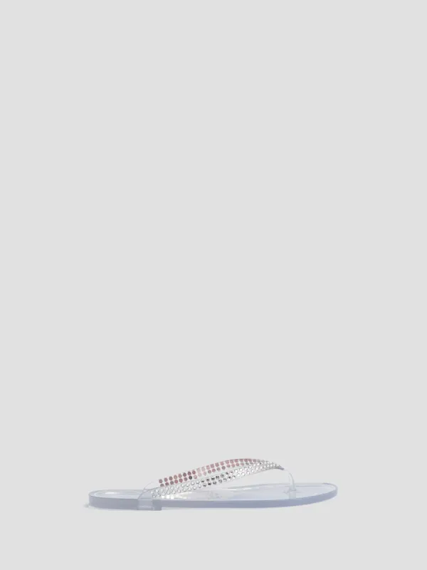 Jo Crystal Flip Flop sold by Christopher Esber