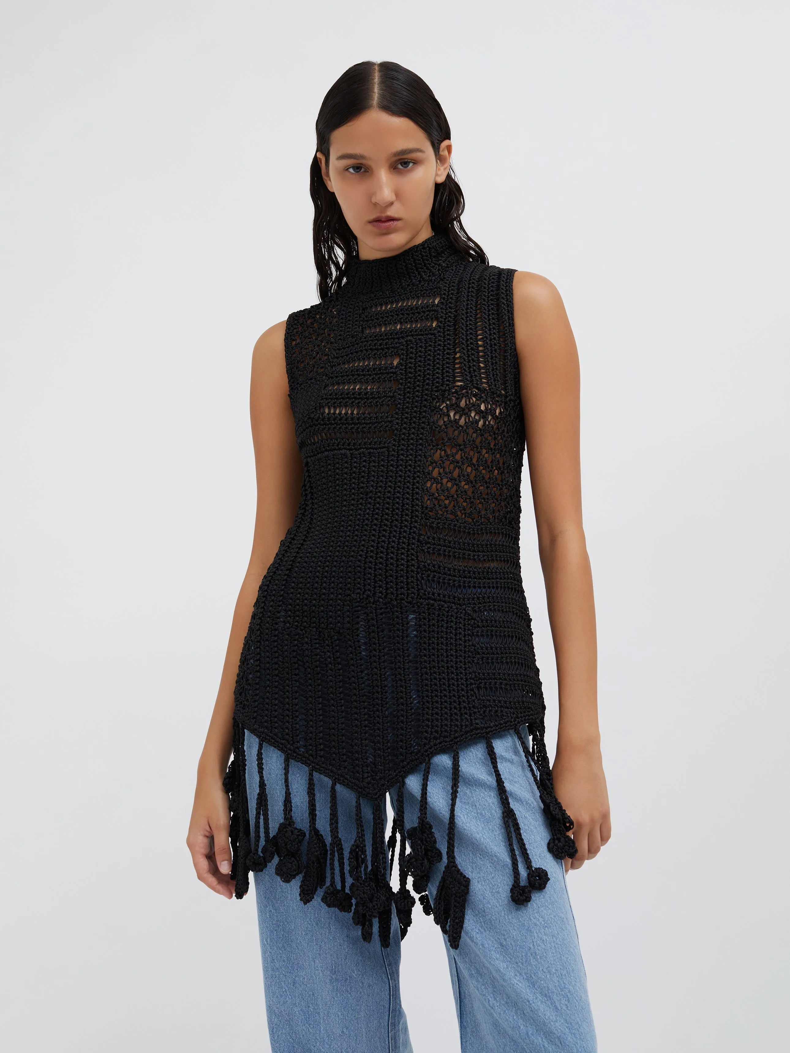 Ramener Rope Handknitted Tunic sold by Christopher Esber