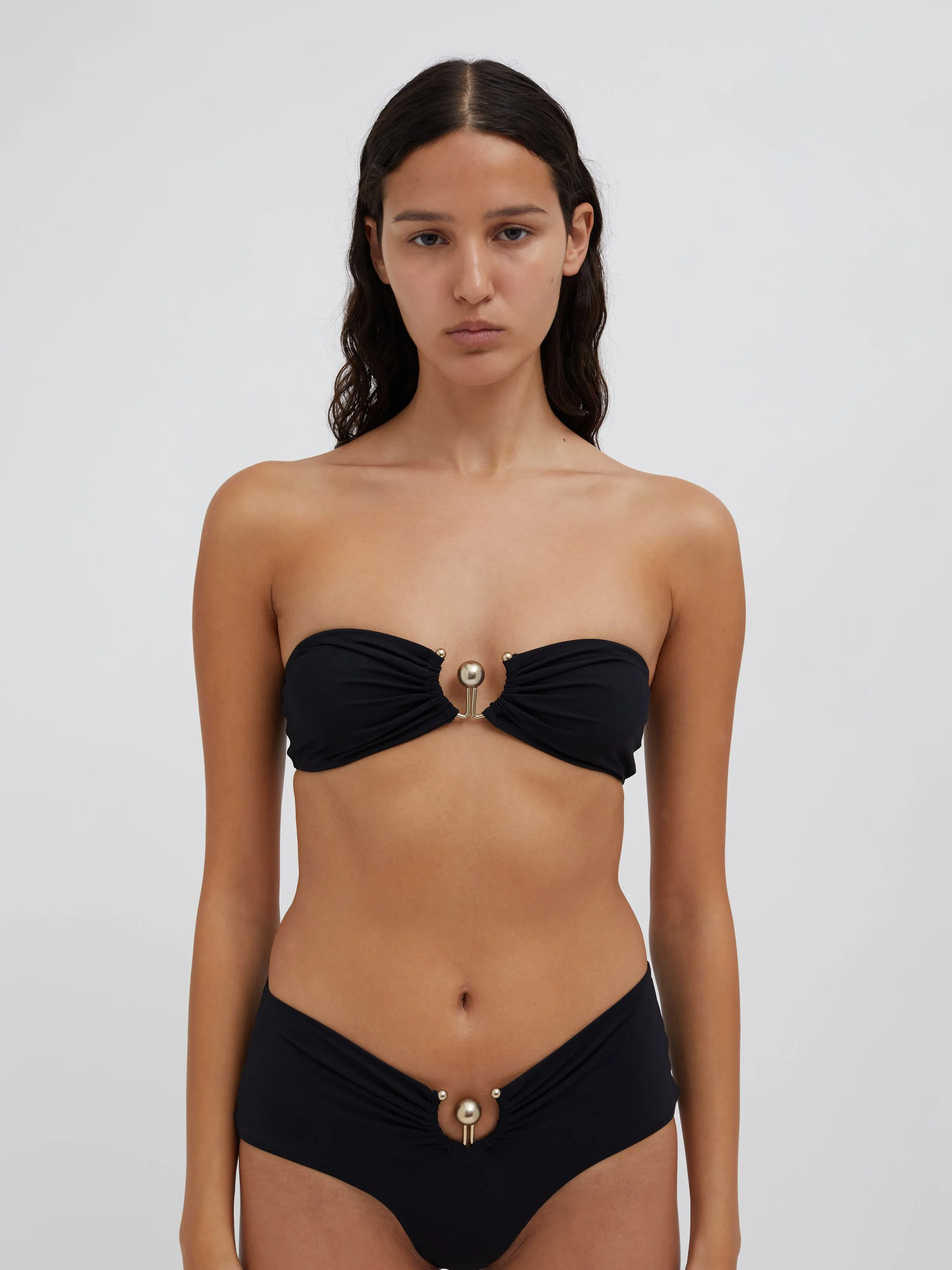 Ruched Prong Bandeau sold by Christopher Esber