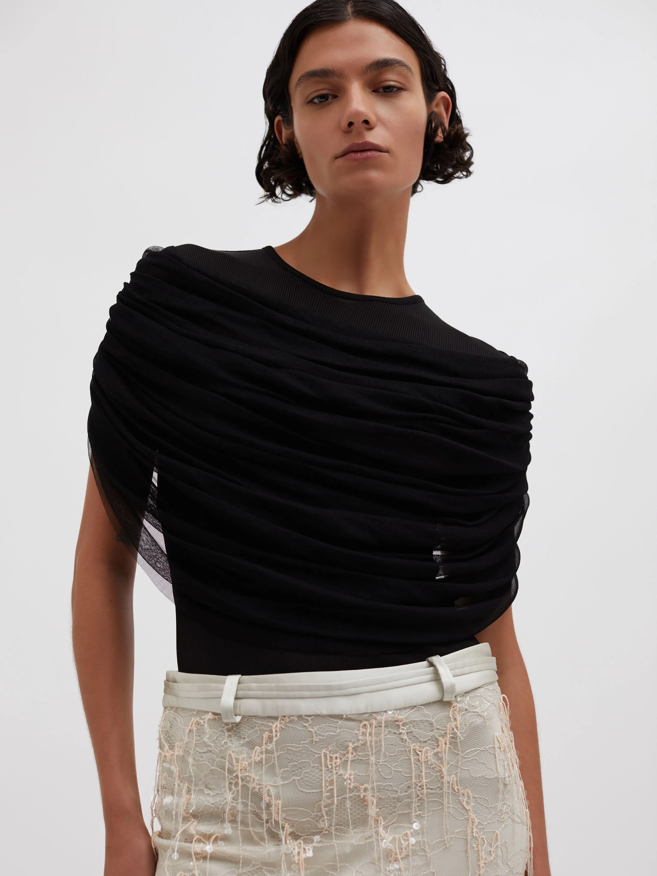 Sonora Veiled Tee sold by Christopher Esber