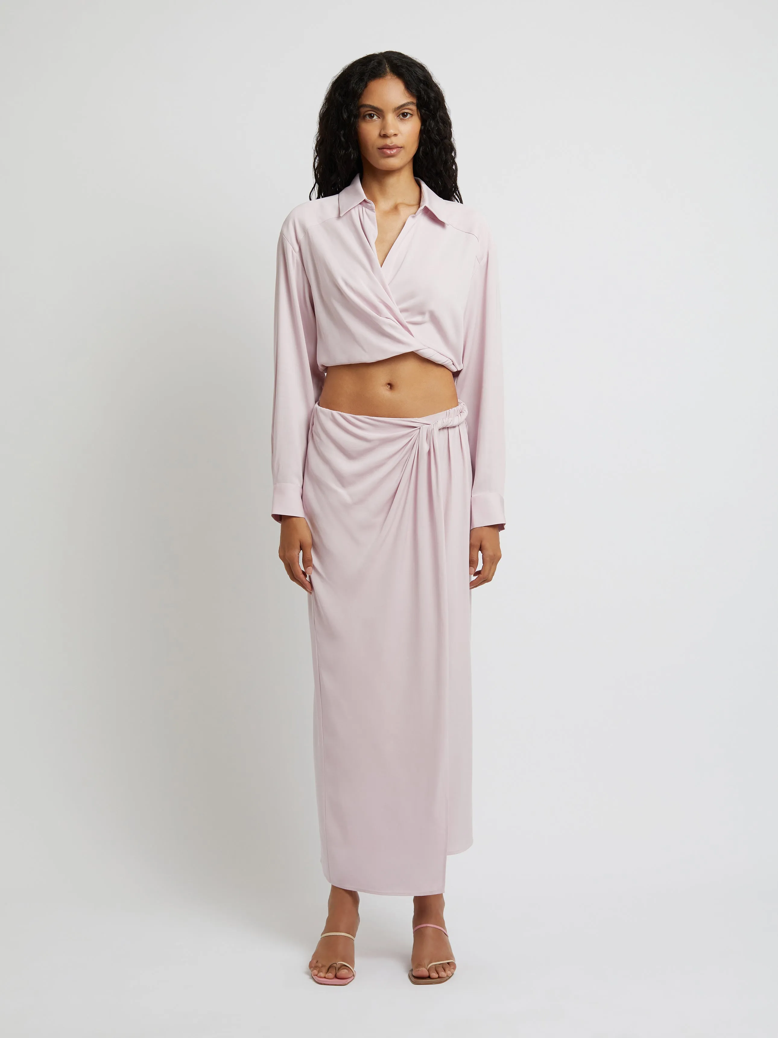 Wrapped Crop Shirt sold by Christopher Esber product image thumbnail 2