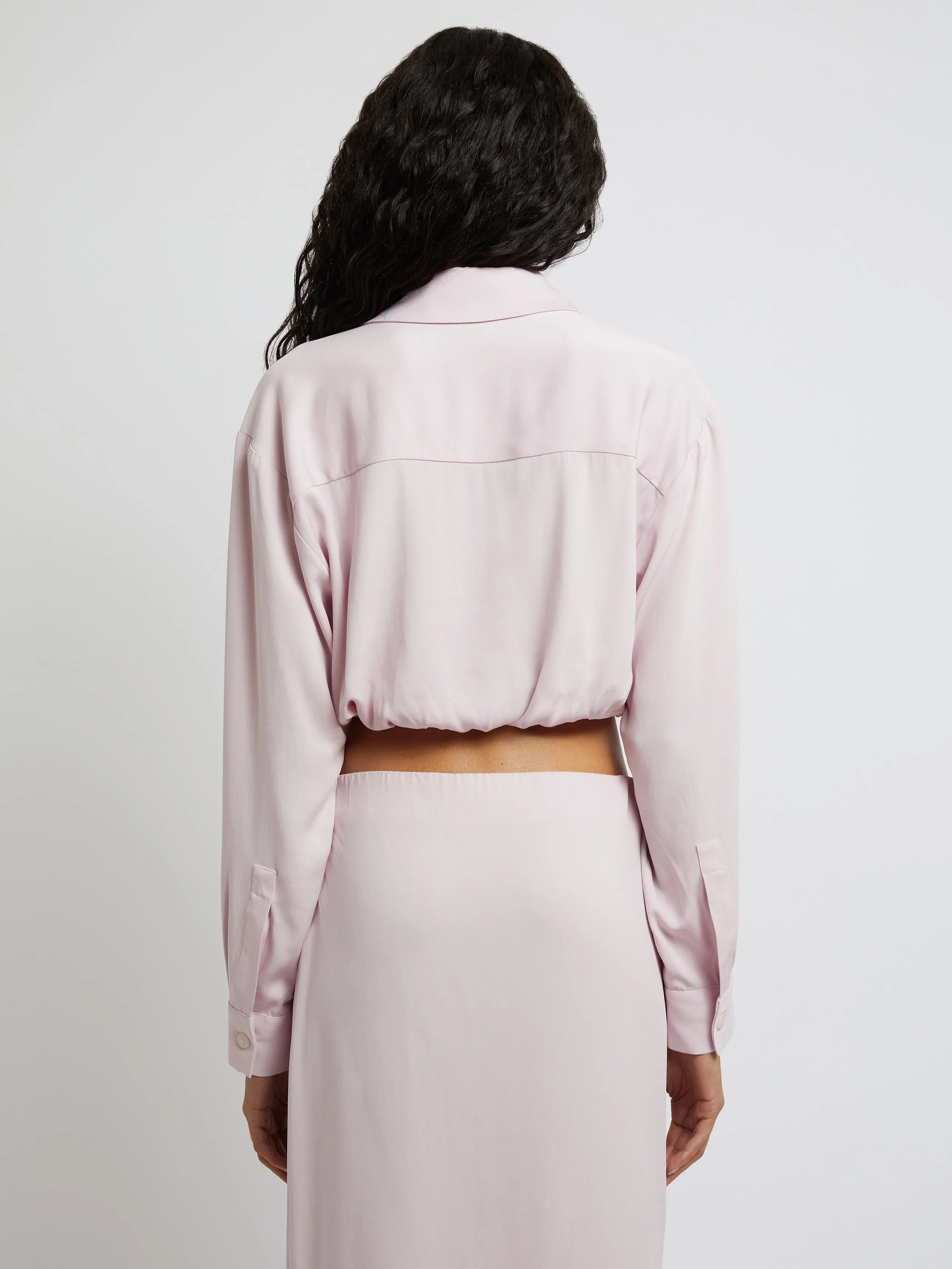 Wrapped Crop Shirt sold by Christopher Esber product image thumbnail 4