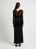 Long Sleeve Tulle Column Dress sold by Christopher Esber