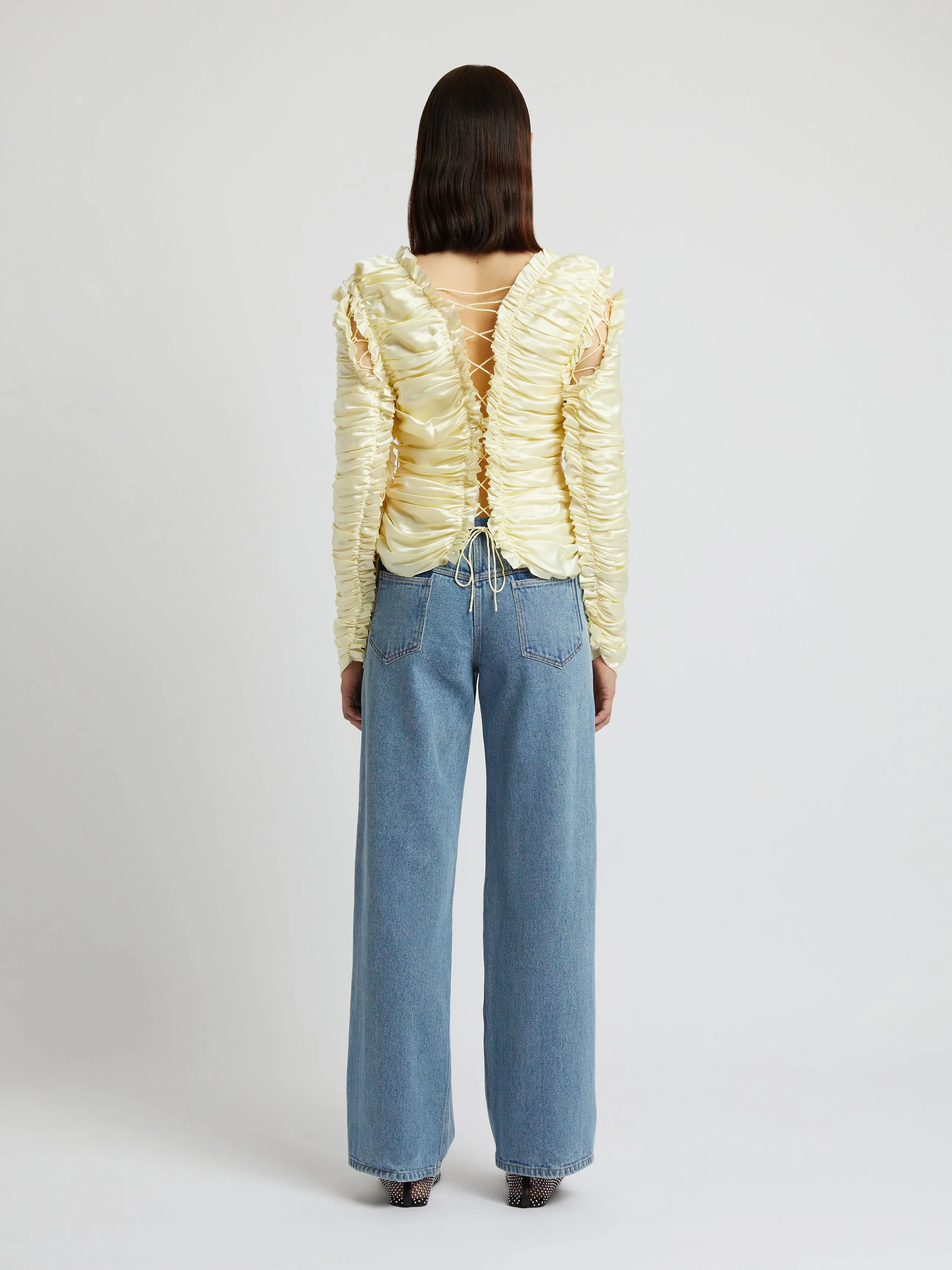 Sequence Silk Top sold by Christopher Esber product image thumbnail 4