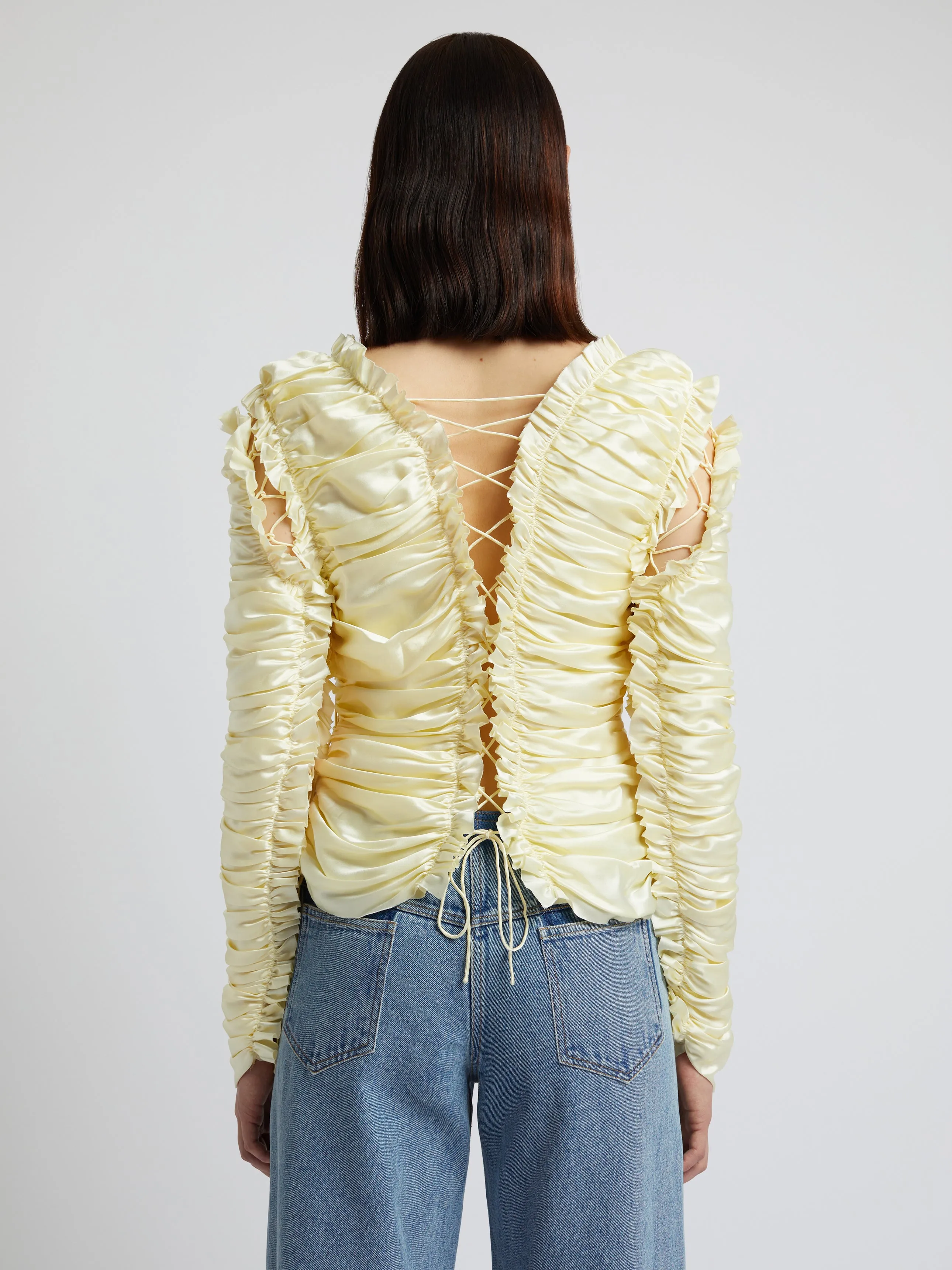 Sequence Silk Top sold by Christopher Esber product image thumbnail 5