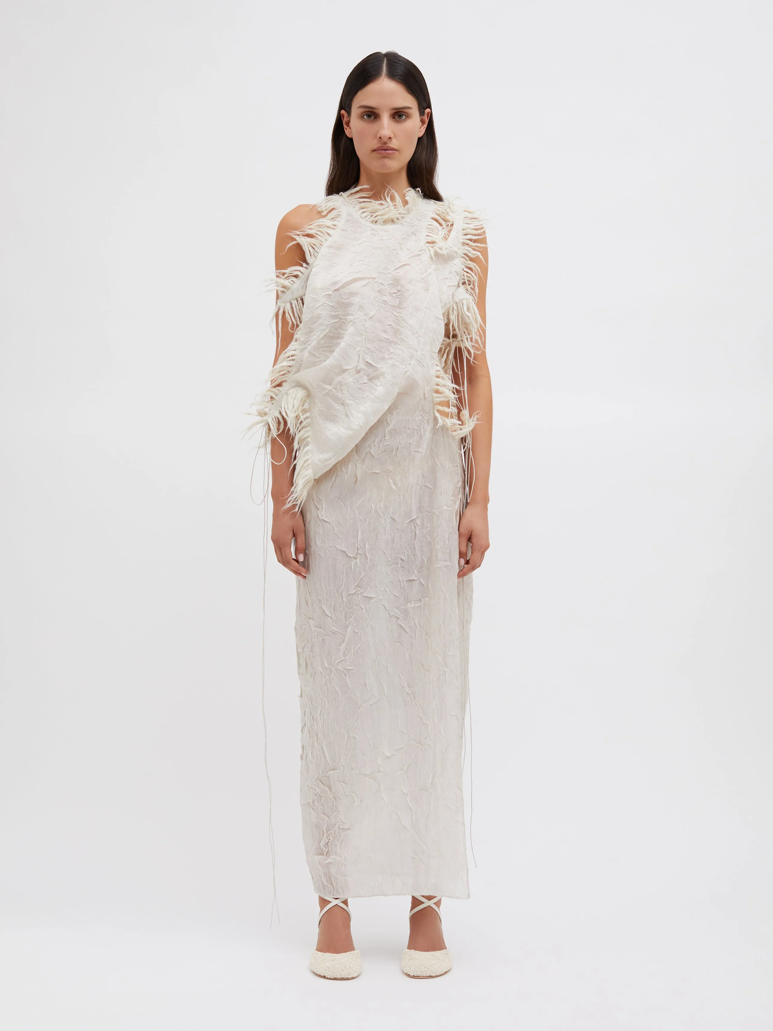 Villus Crinkle Curve Dress sold by Christopher Esber