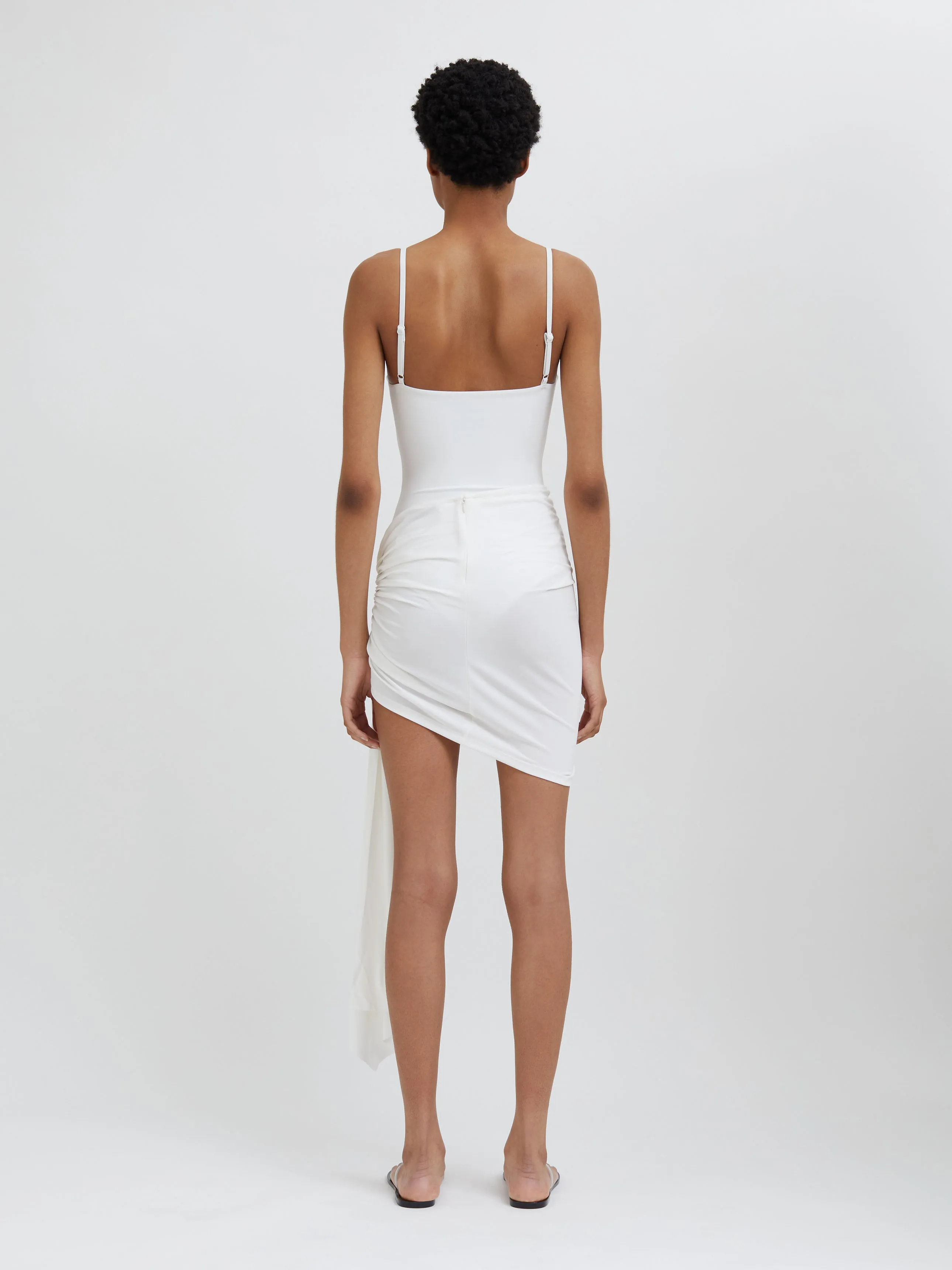 Arced Palm Micro Skirt sold by Christopher Esber product image thumbnail 4