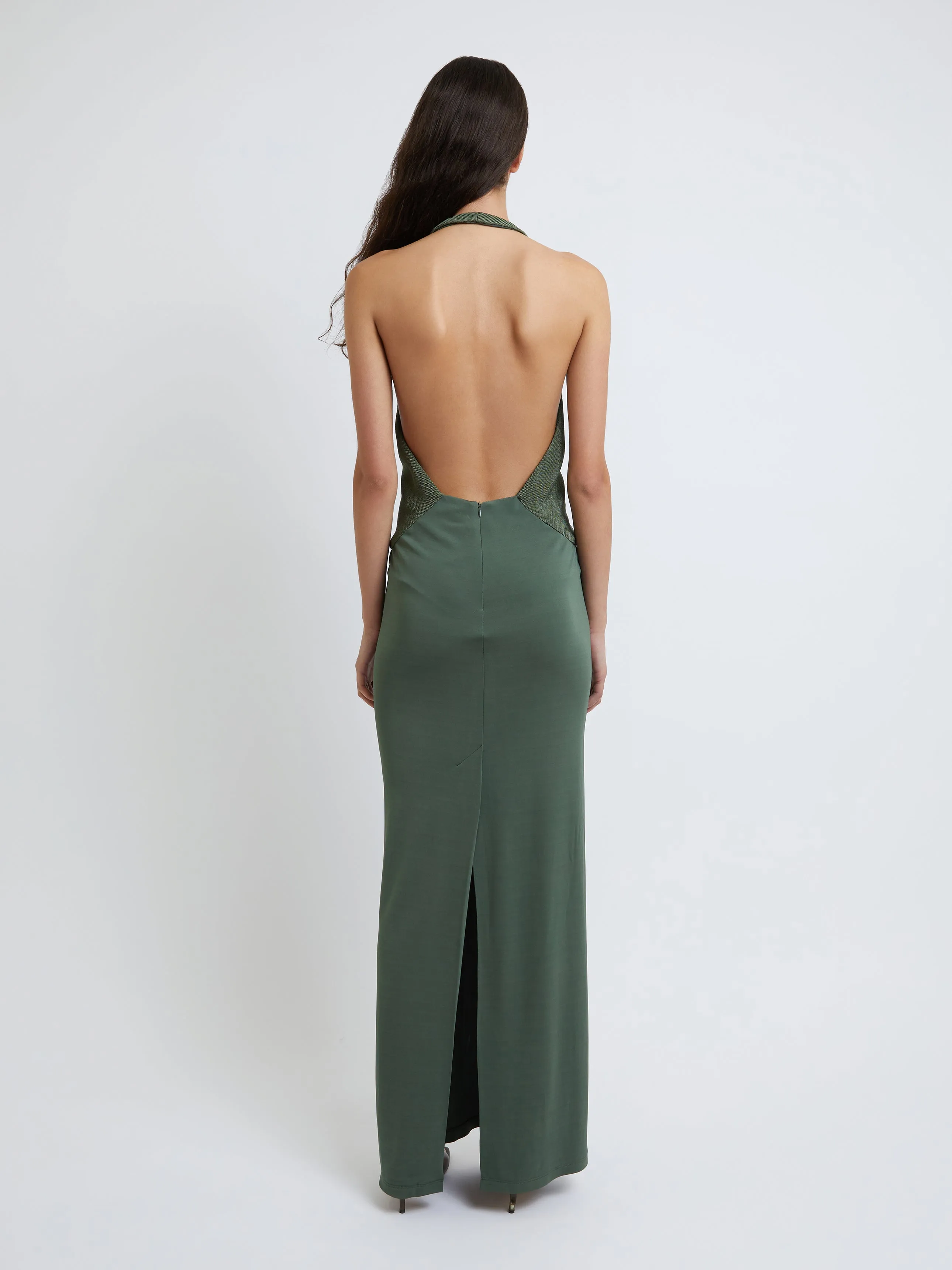 Tailored Sloped Halter Dress sold by Christopher Esber product image thumbnail 4