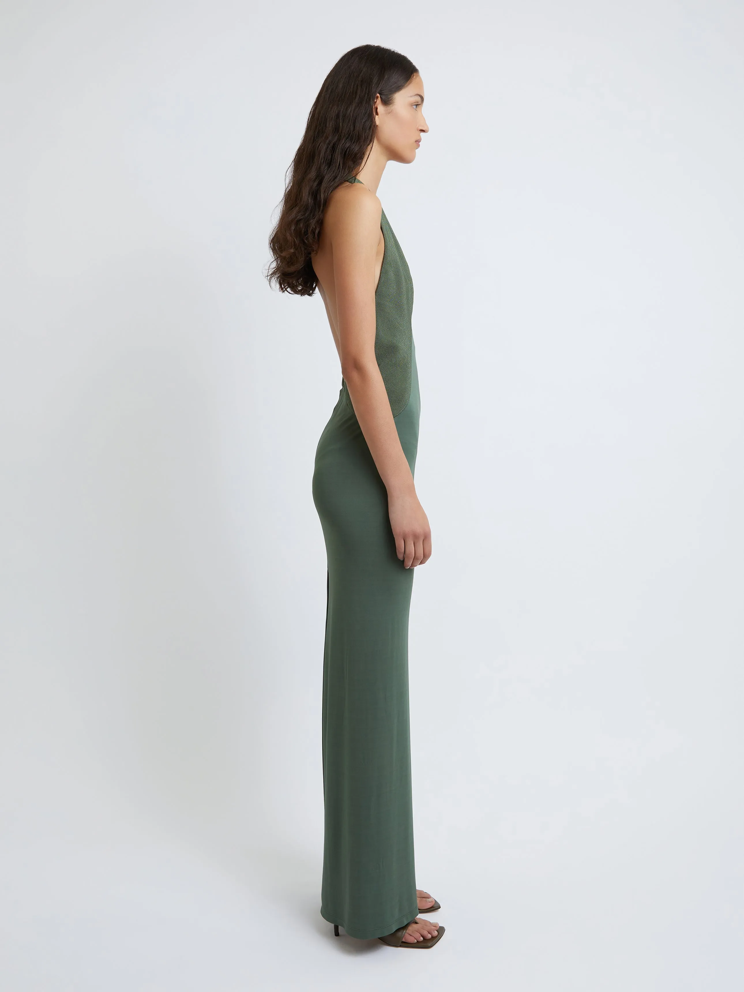 Tailored Sloped Halter Dress sold by Christopher Esber product image thumbnail 2