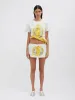 Ripe And Ready Crushed Micro Skirt sold by Christopher Esber