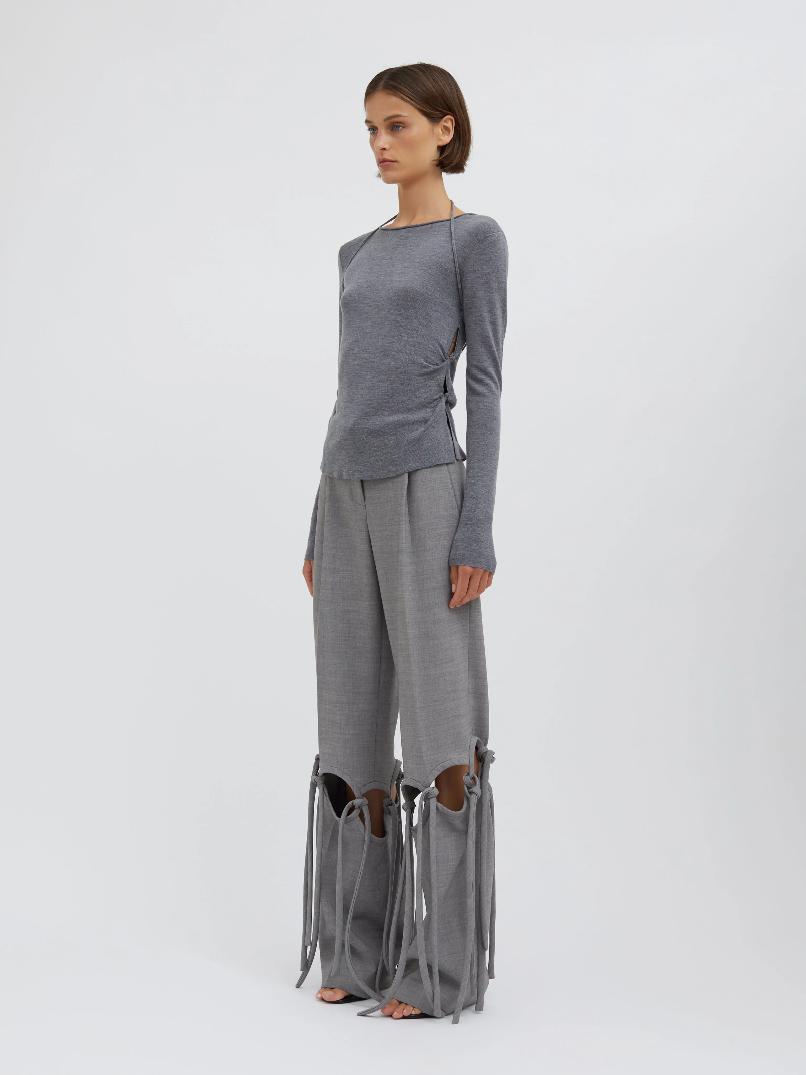 Loophole Tie Trouser sold by Christopher Esber product image thumbnail 3