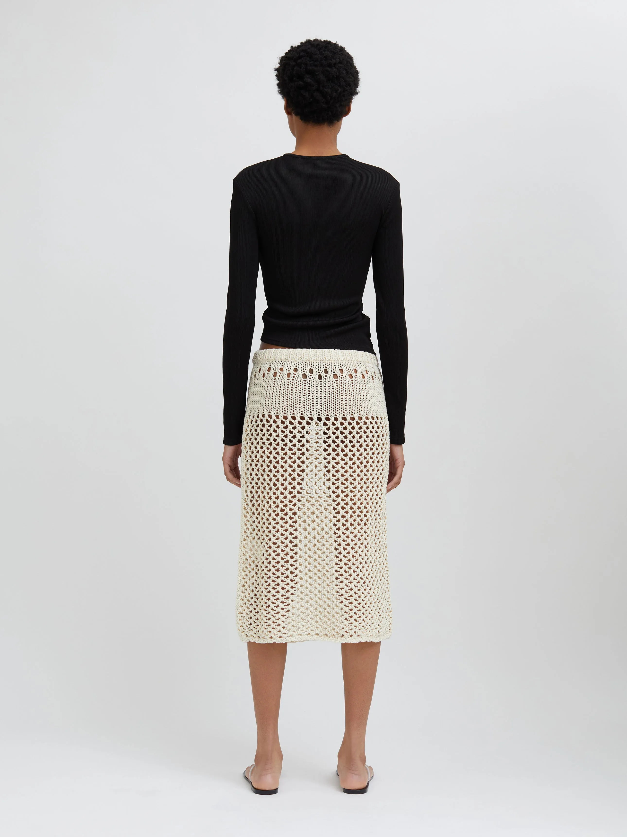 Pointelle Fractus Skirt sold by Christopher Esber product image thumbnail 3