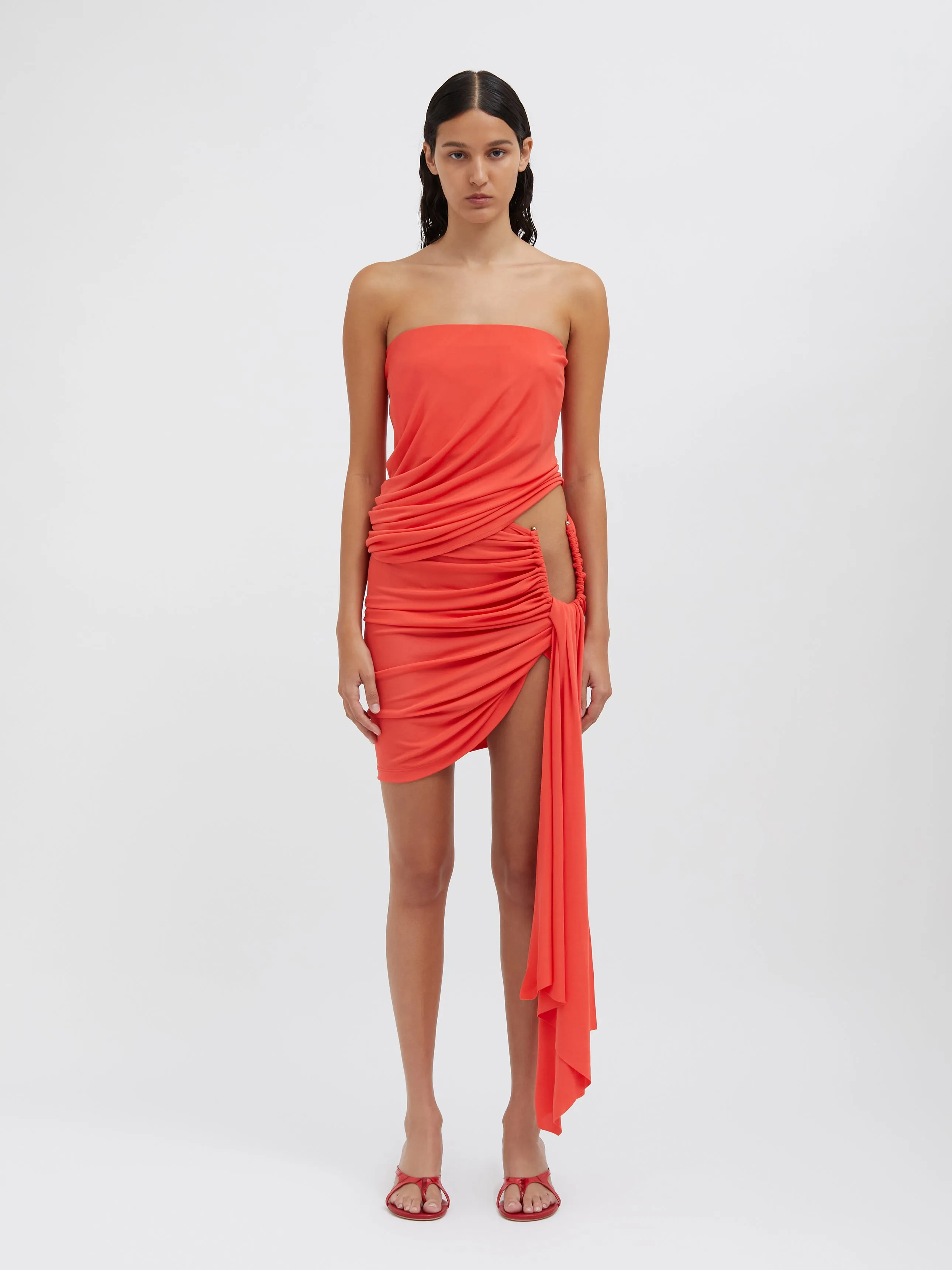 Side Cowl Strapless Top sold by Christopher Esber product image thumbnail 2